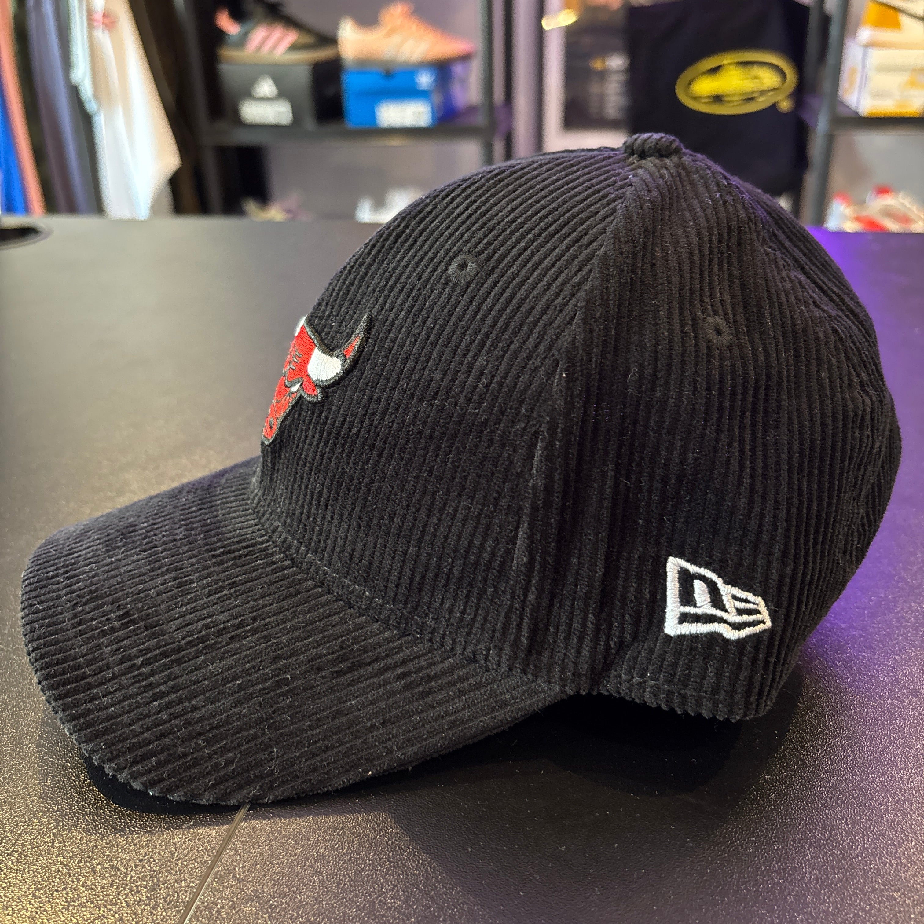 CHICAGO BULLS CORD SNAP BACK BLACK