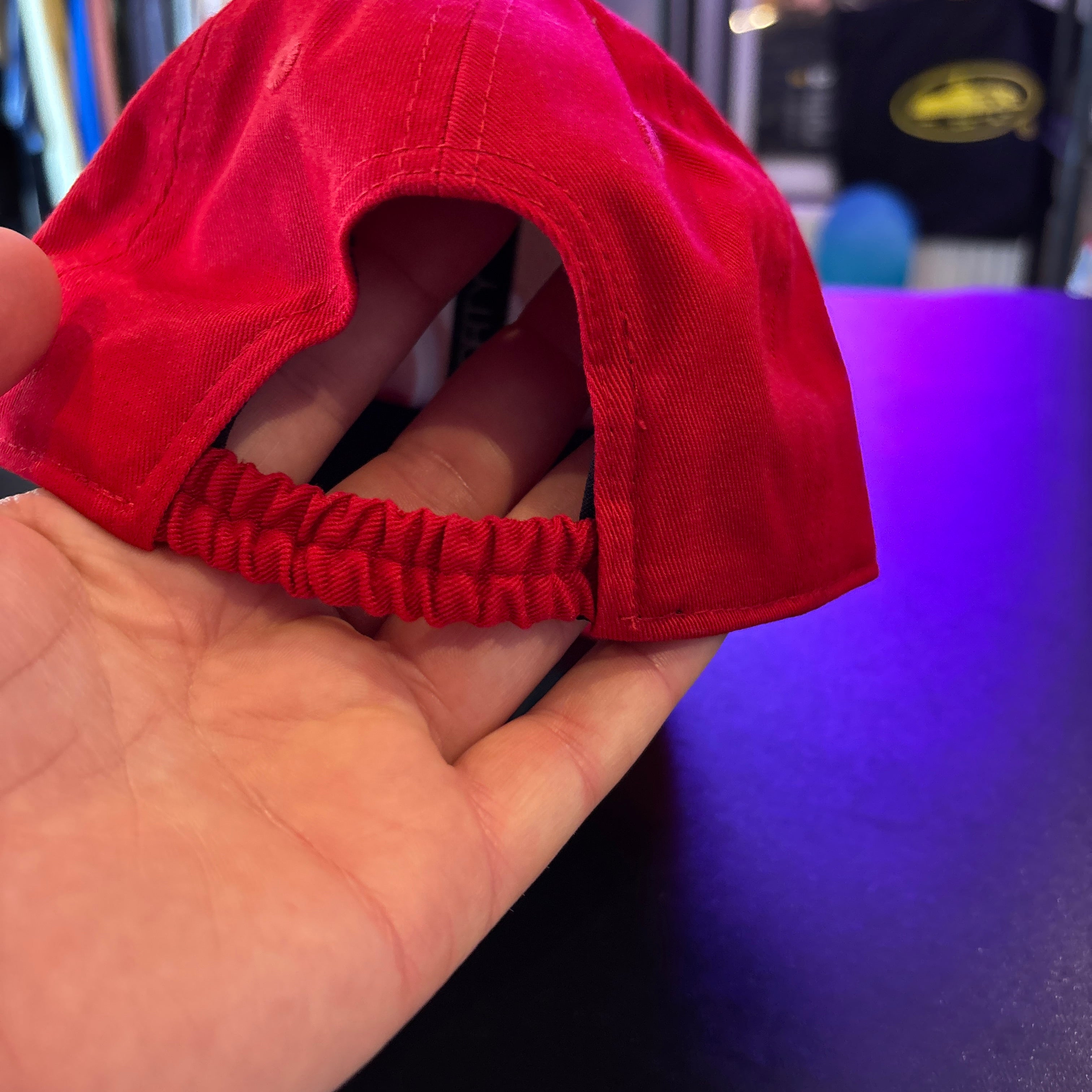 NEW YORK YANKEE INFANTS CAP RED