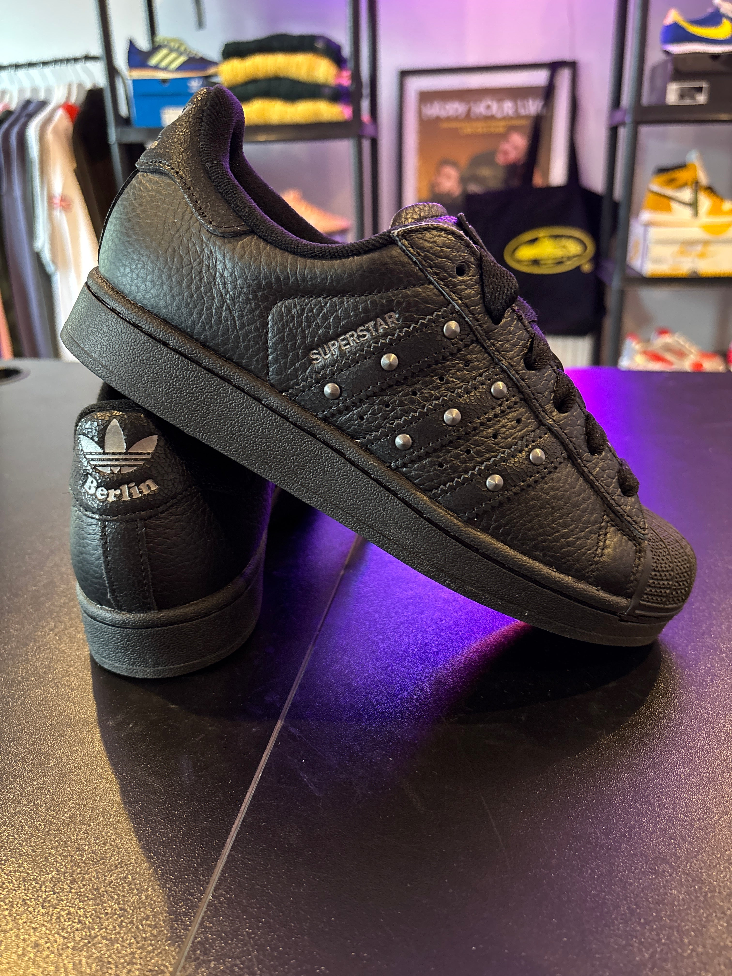 BERLIN SHELL TOE BLACK