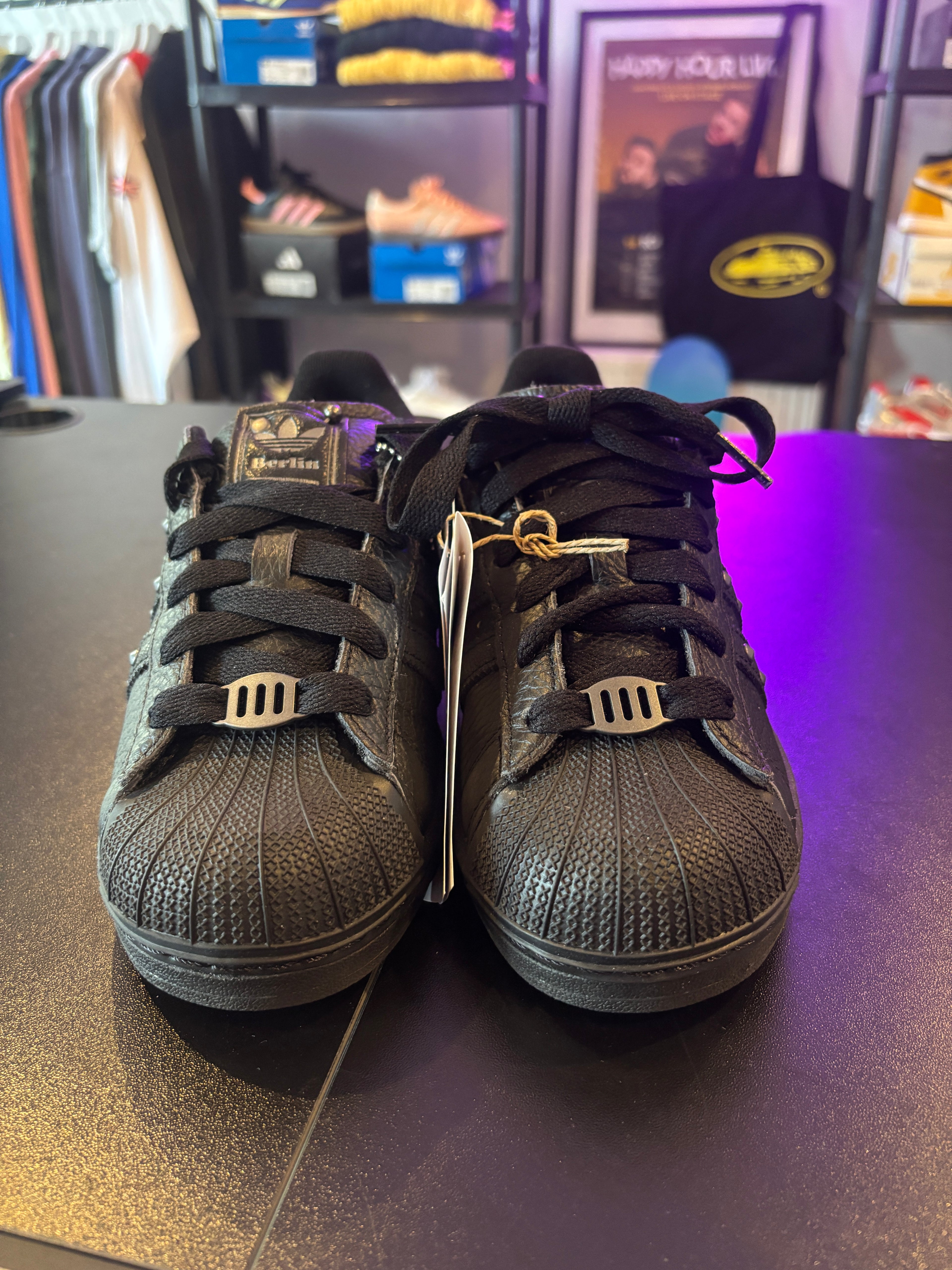 BERLIN SHELL TOE BLACK