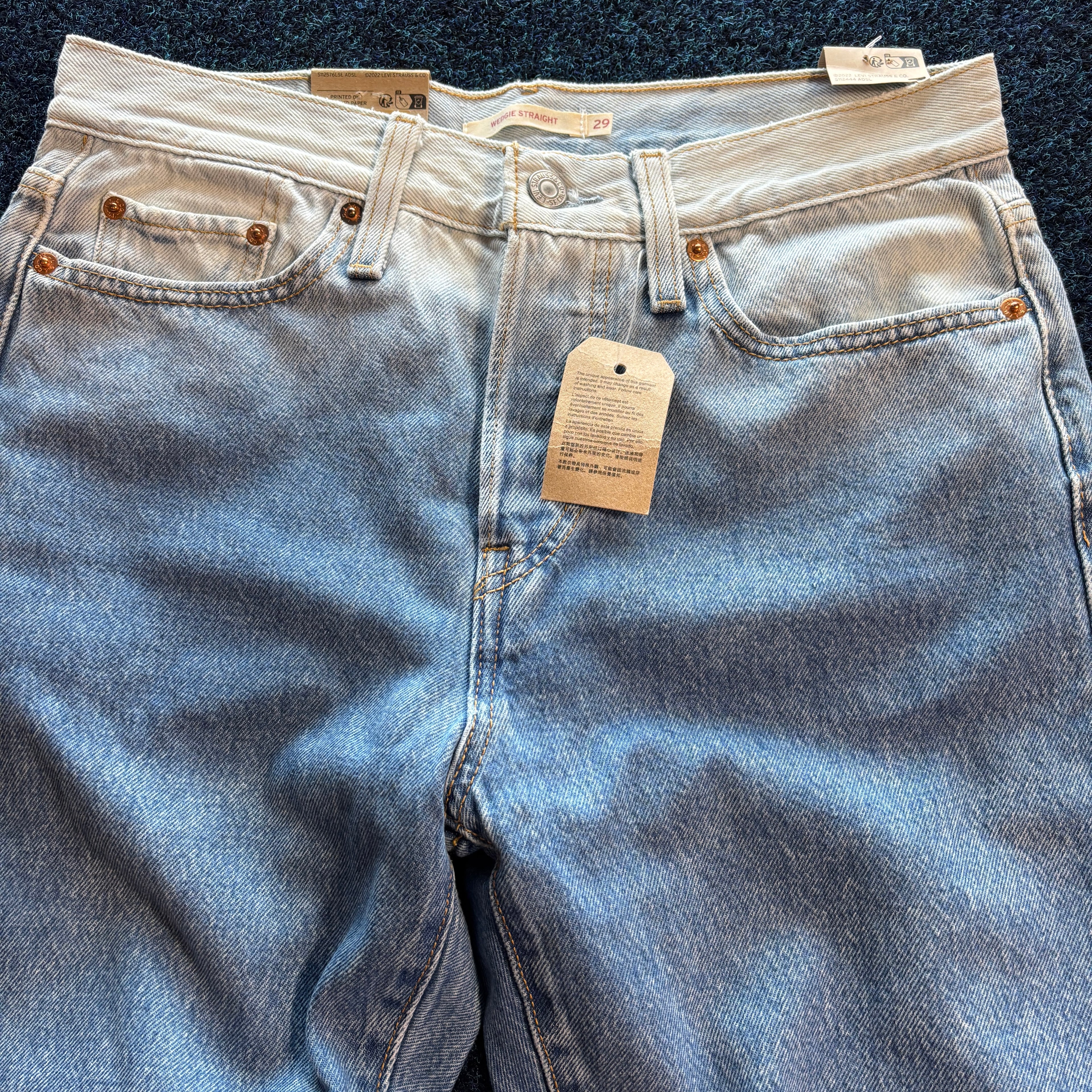 WEDGIE STRAIGHT JEANS