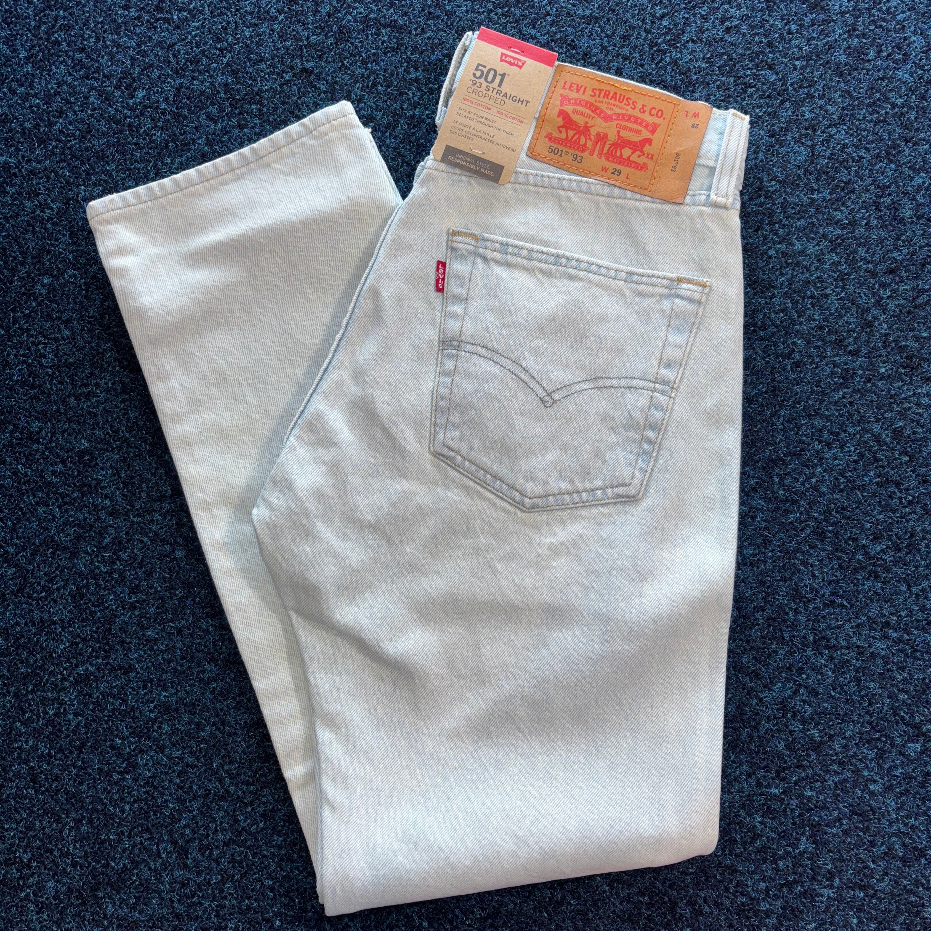 501 STRAIGHT CROPPED