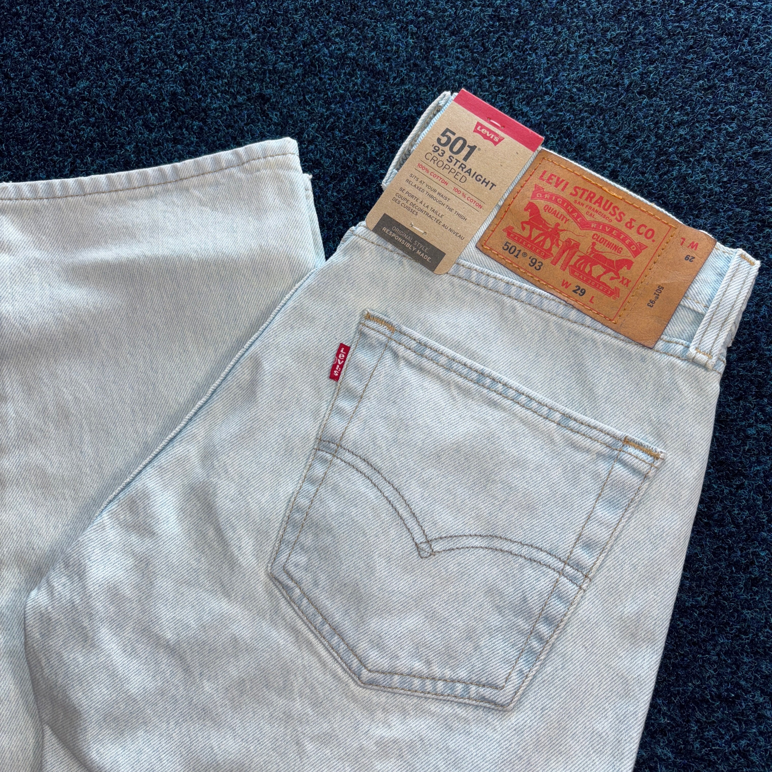 501 STRAIGHT CROPPED