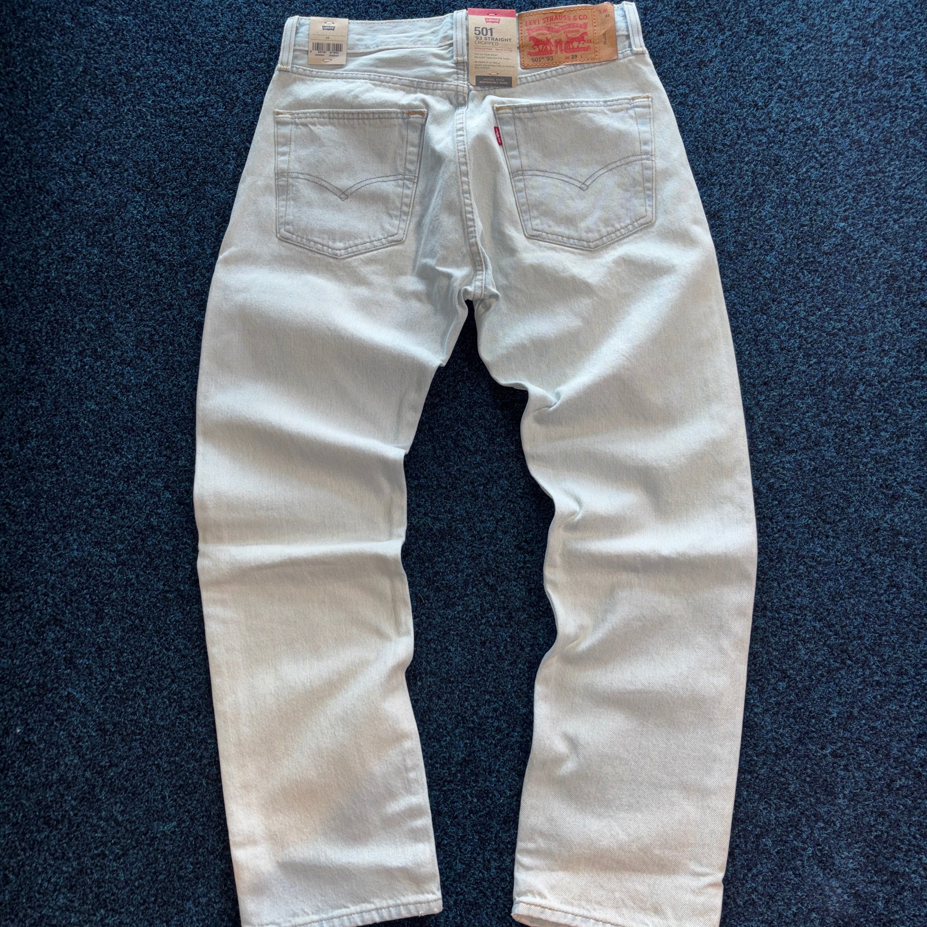 501 STRAIGHT CROPPED