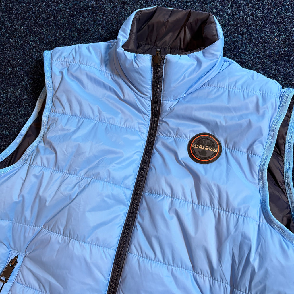 NAPPA REVIERISBLE GILET NAVY/BLUE