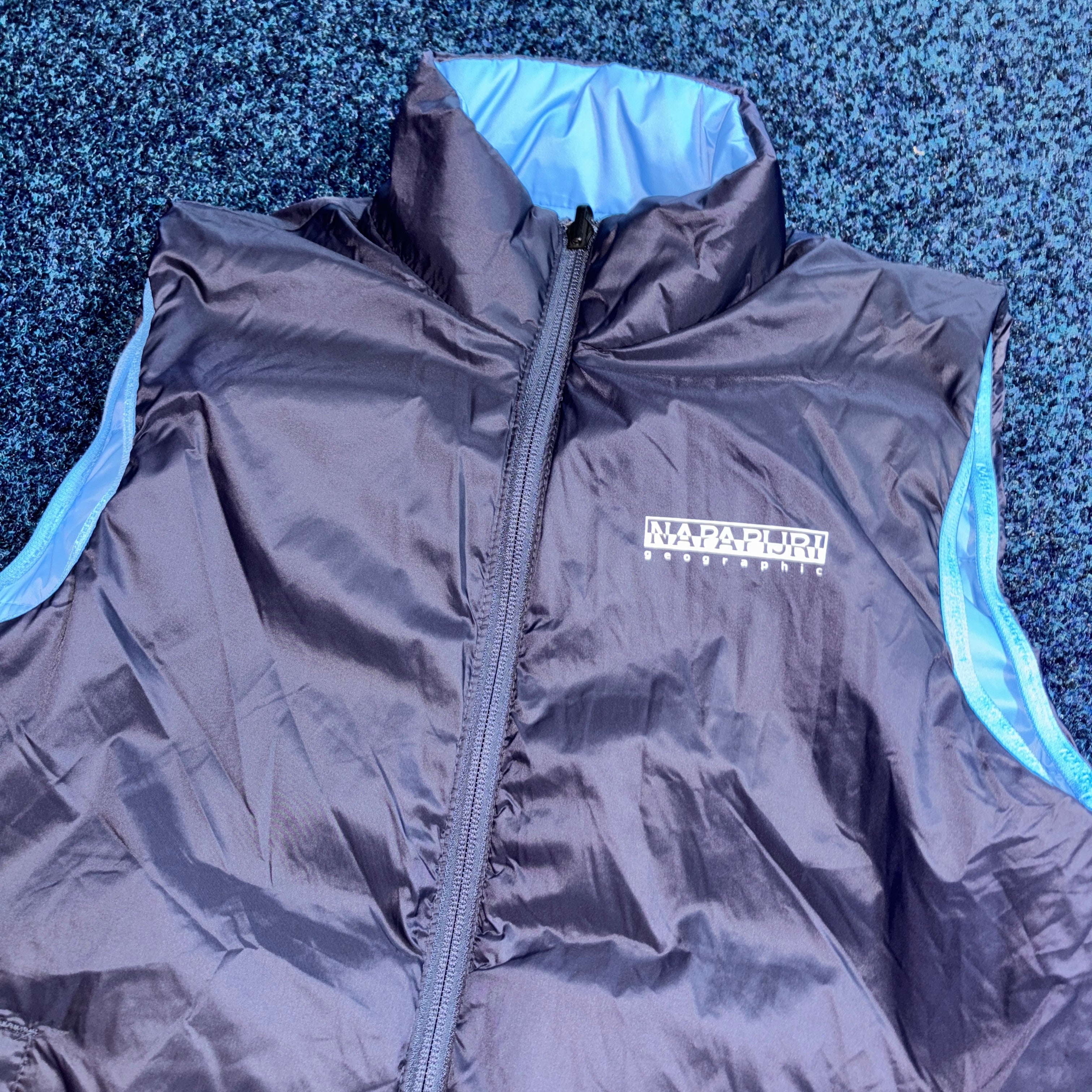 NAPPA REVIERISBLE GILET NAVY/BLUE