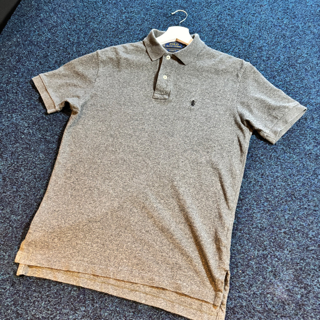 RL POLO SHIRT GREY