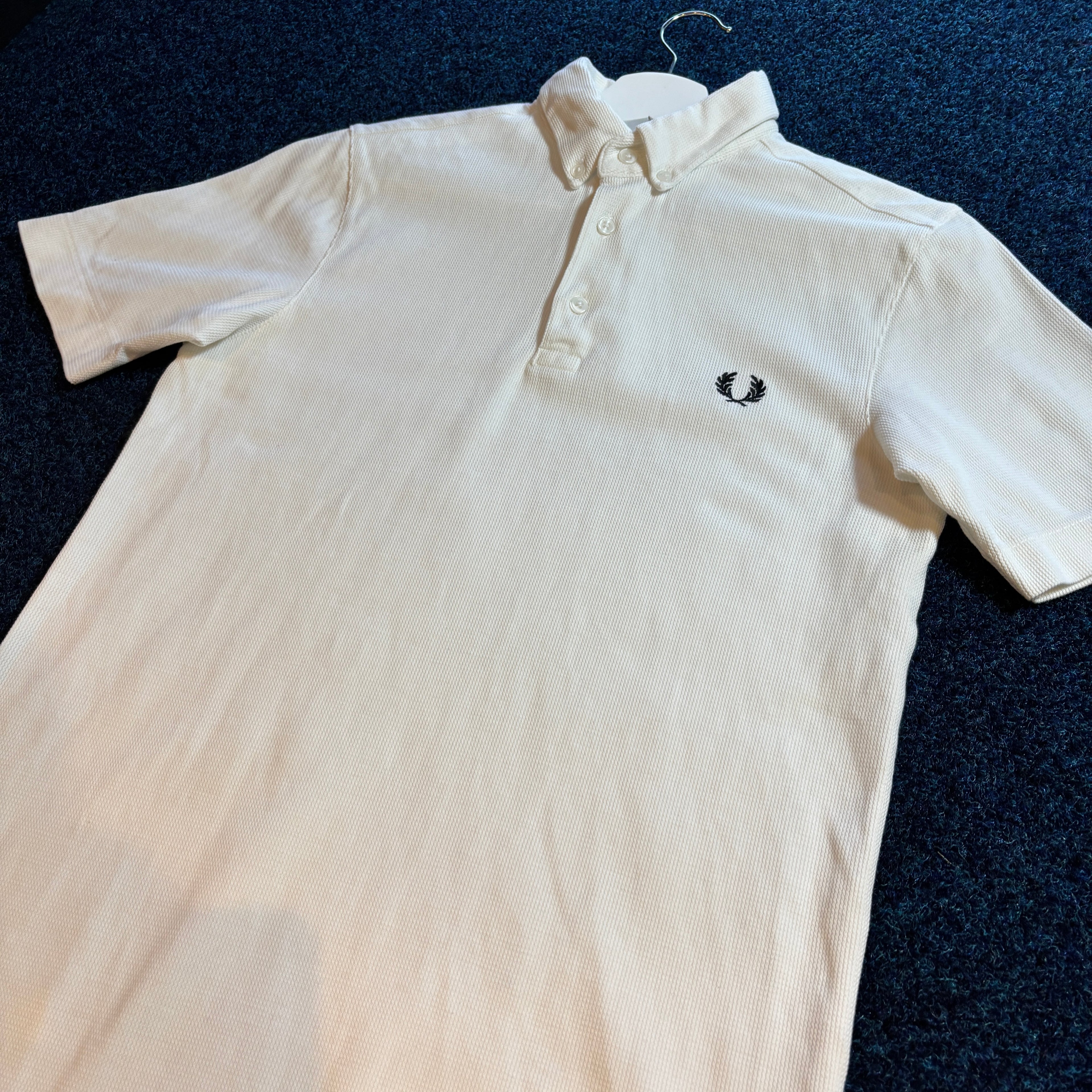 CLASSIC TWIN TIP POLO SHIRT CREAM