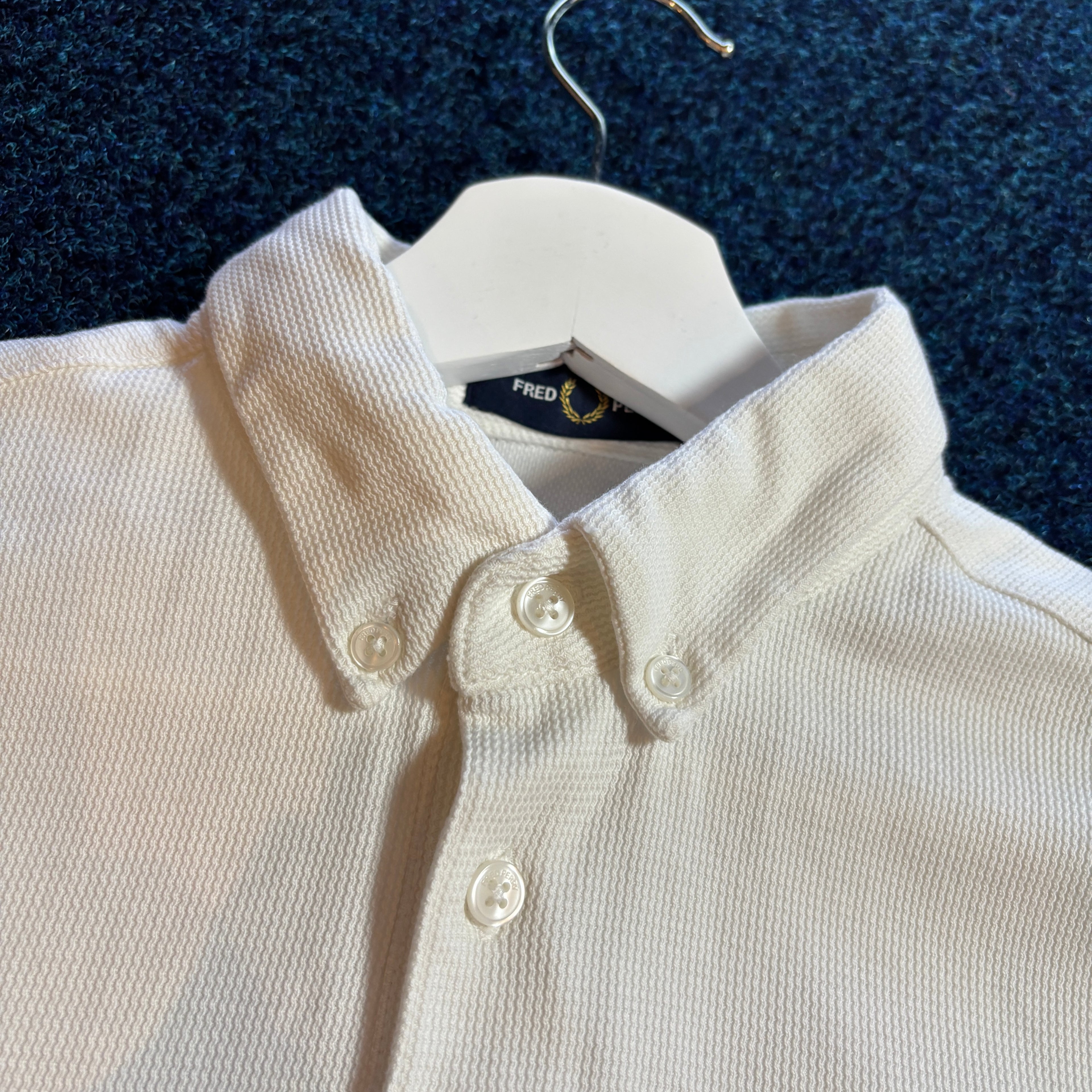 CLASSIC TWIN TIP POLO SHIRT CREAM