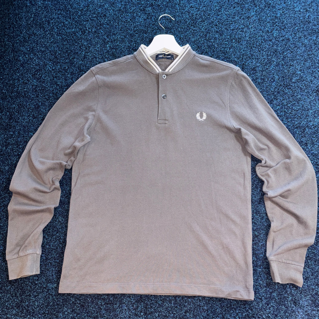 LONG SLEEVE FRED TAUPE GREY
