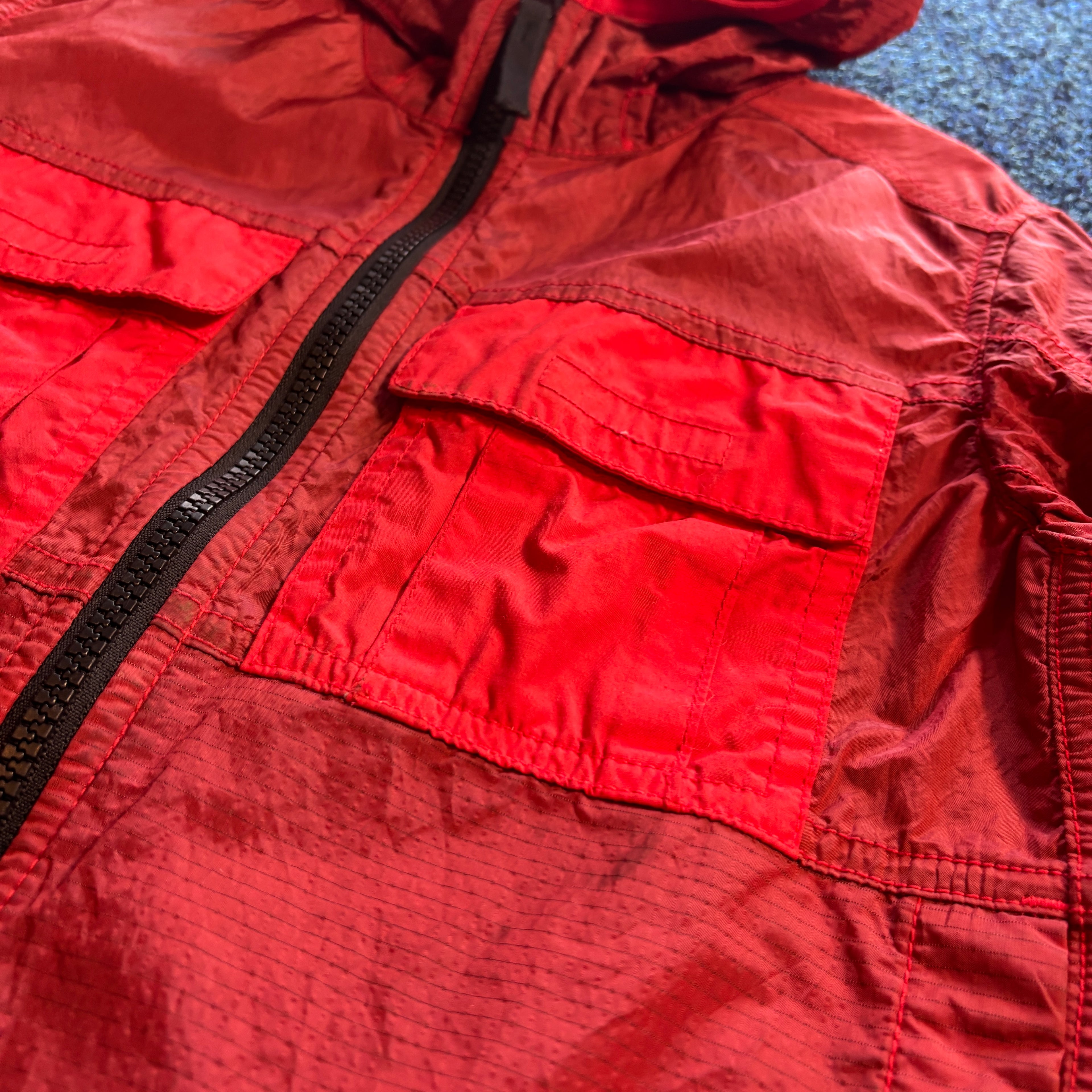 SI NYLON RIP STOP WATRO RED