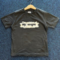 LOGO CARRIER EMBROIDERED T SHIRT BLACK