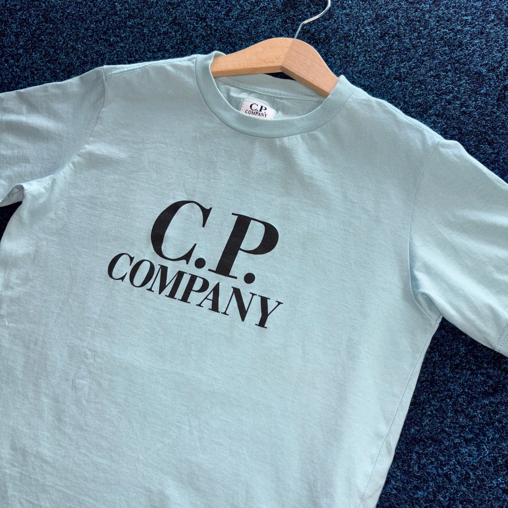 GOGGLE PRINT T SHIRT BLUE