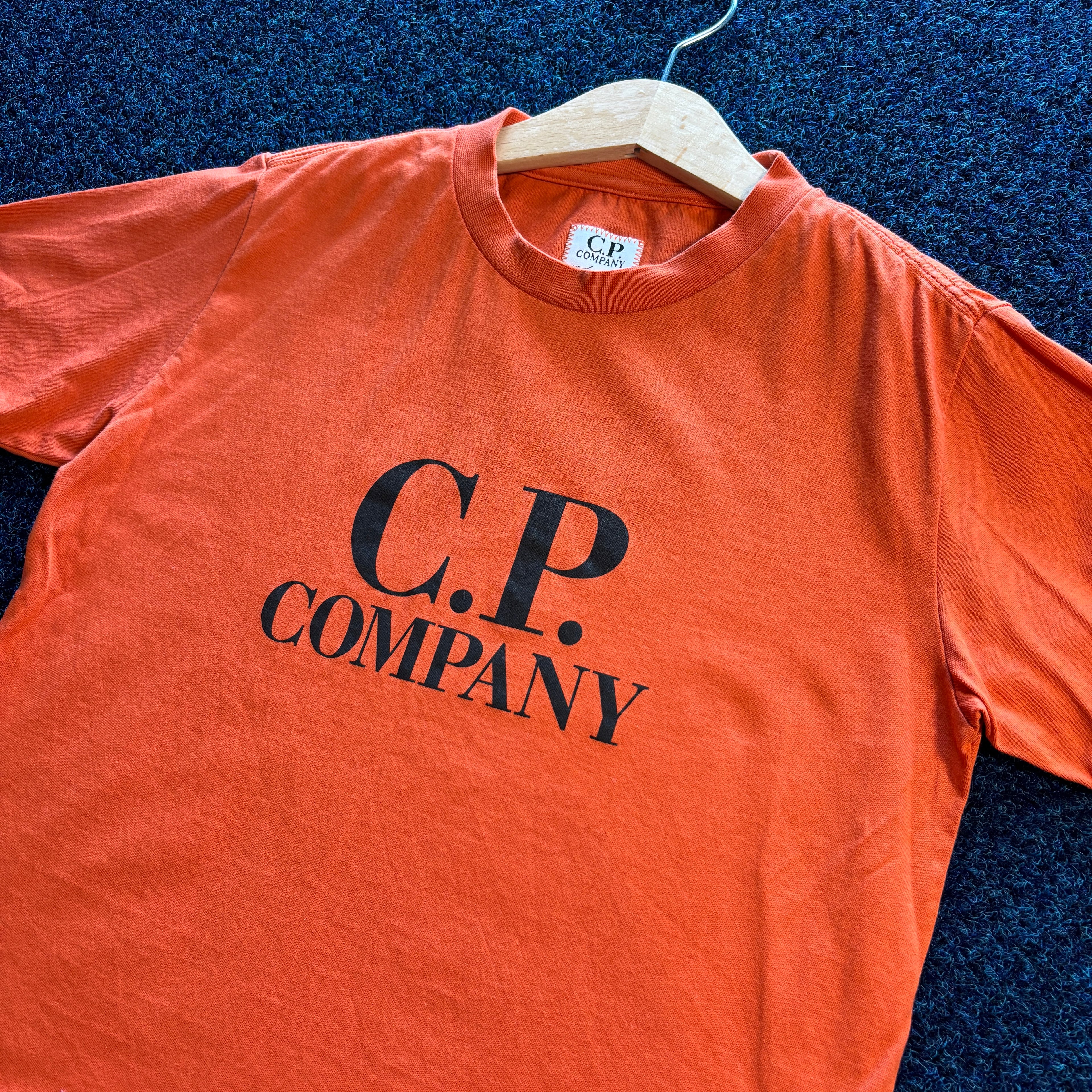 GOGGLE PRINT T SHIRT ORNAGE