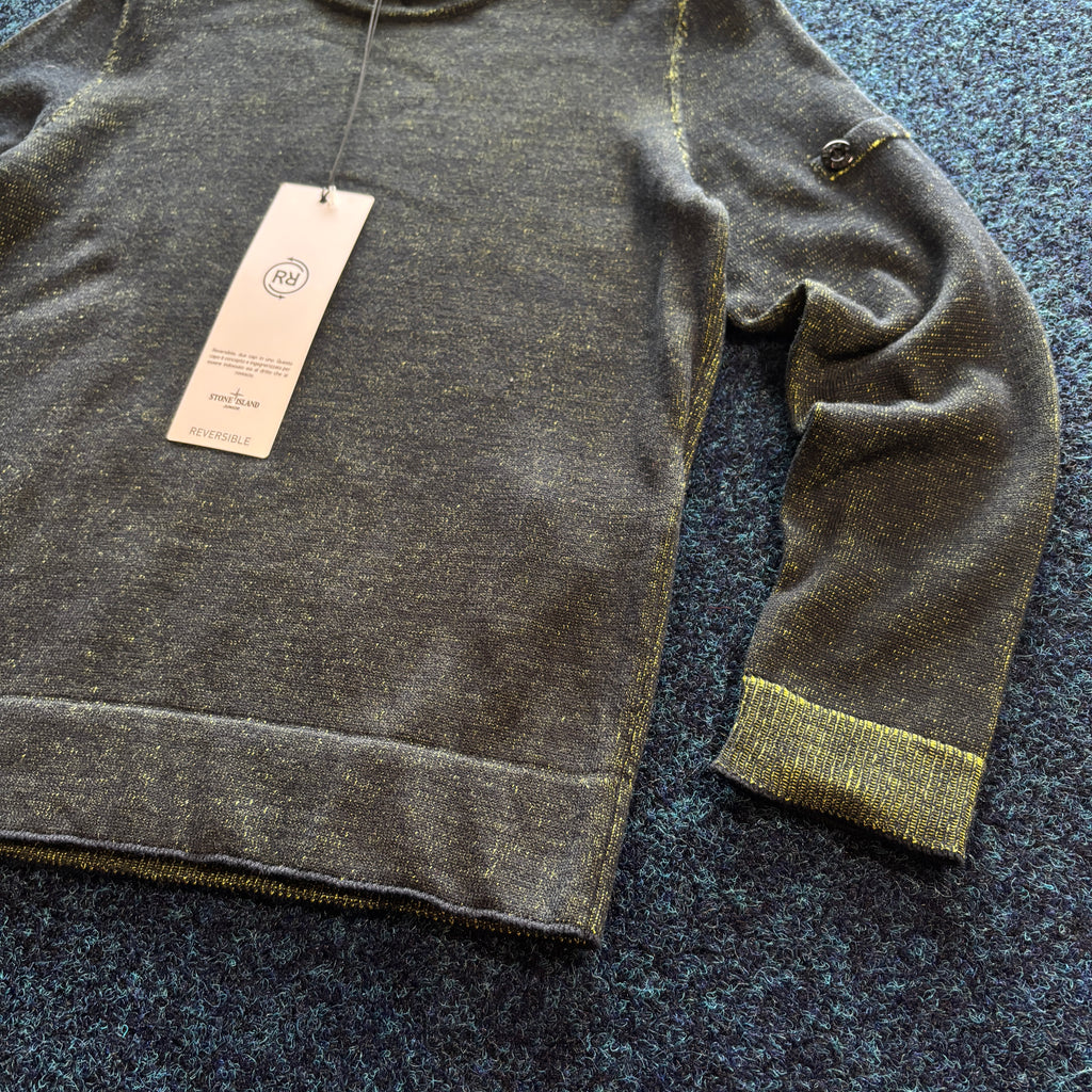 SI REVERSIBLE HAND SPRAYED JUMPER BLACK/GREEN