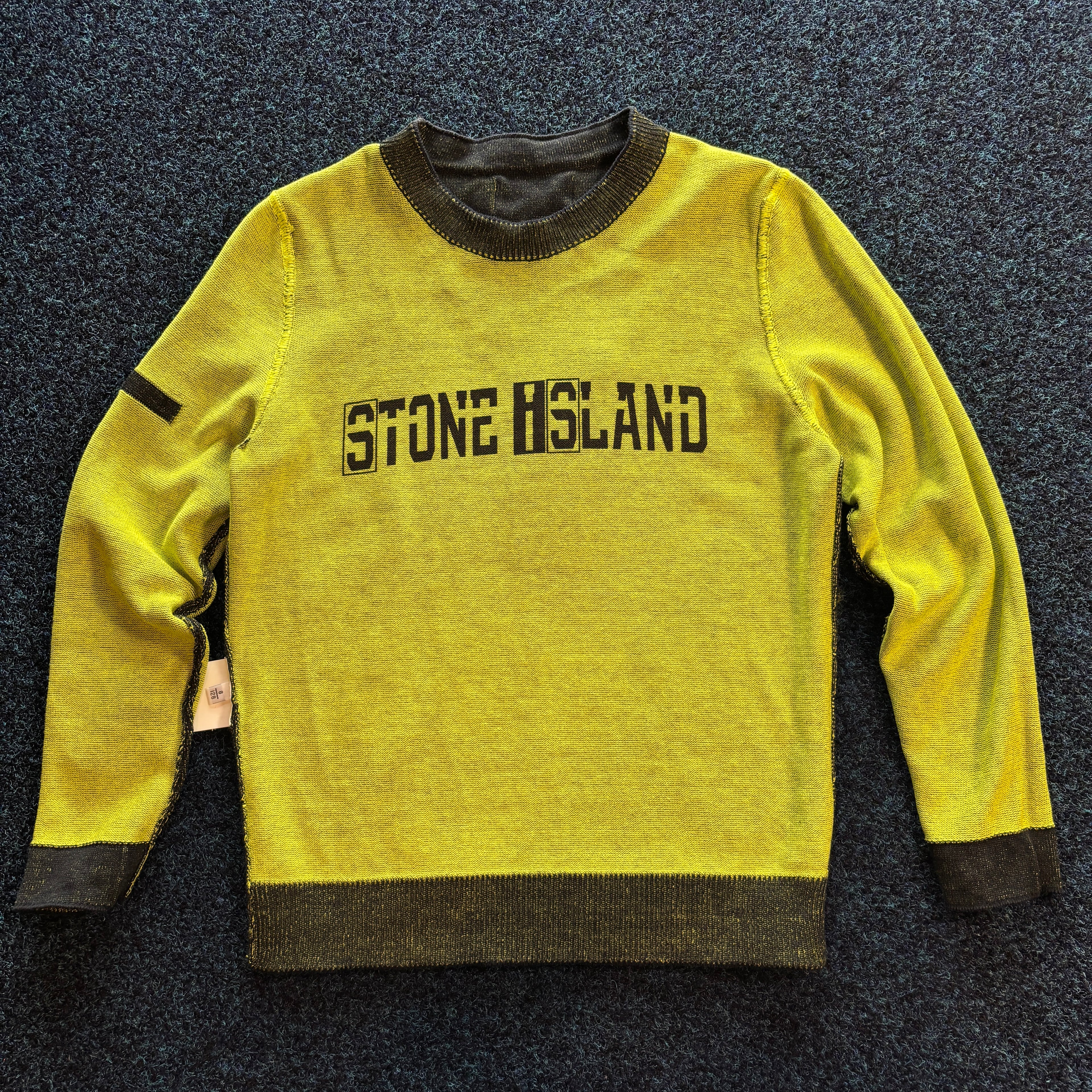 SI REVERSIBLE HAND SPRAYED JUMPER BLACK/GREEN