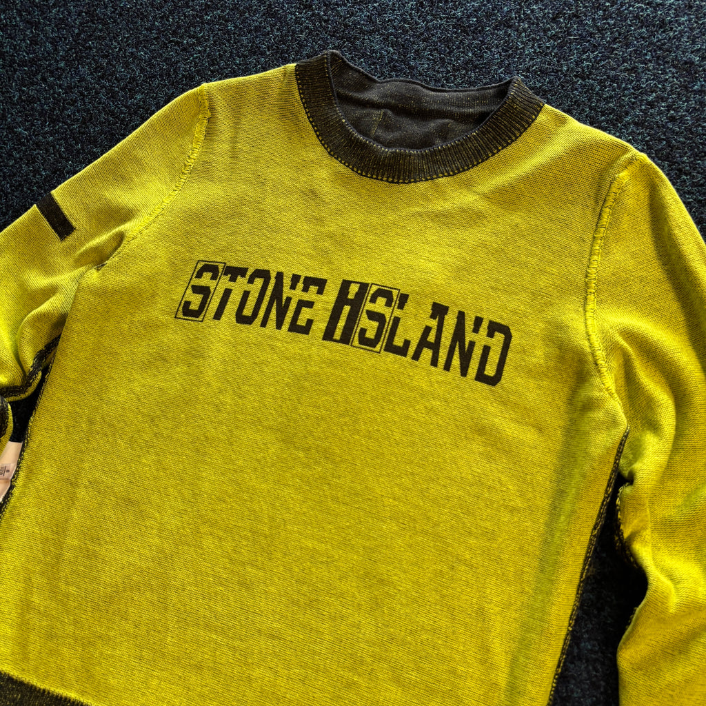 SI REVERSIBLE HAND SPRAYED JUMPER BLACK/GREEN