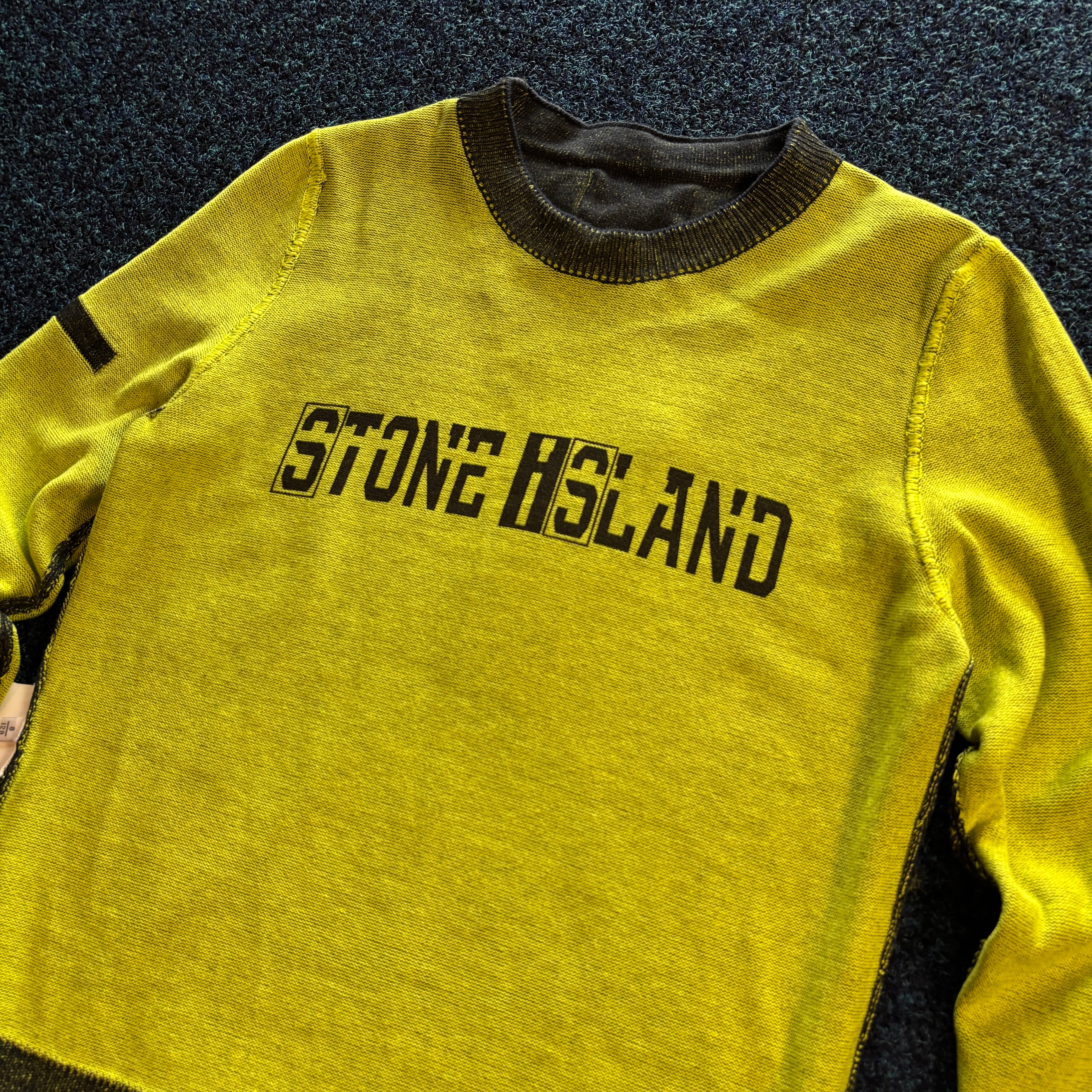 SI REVERSIBLE HAND SPRAYED JUMPER BLACK/GREEN