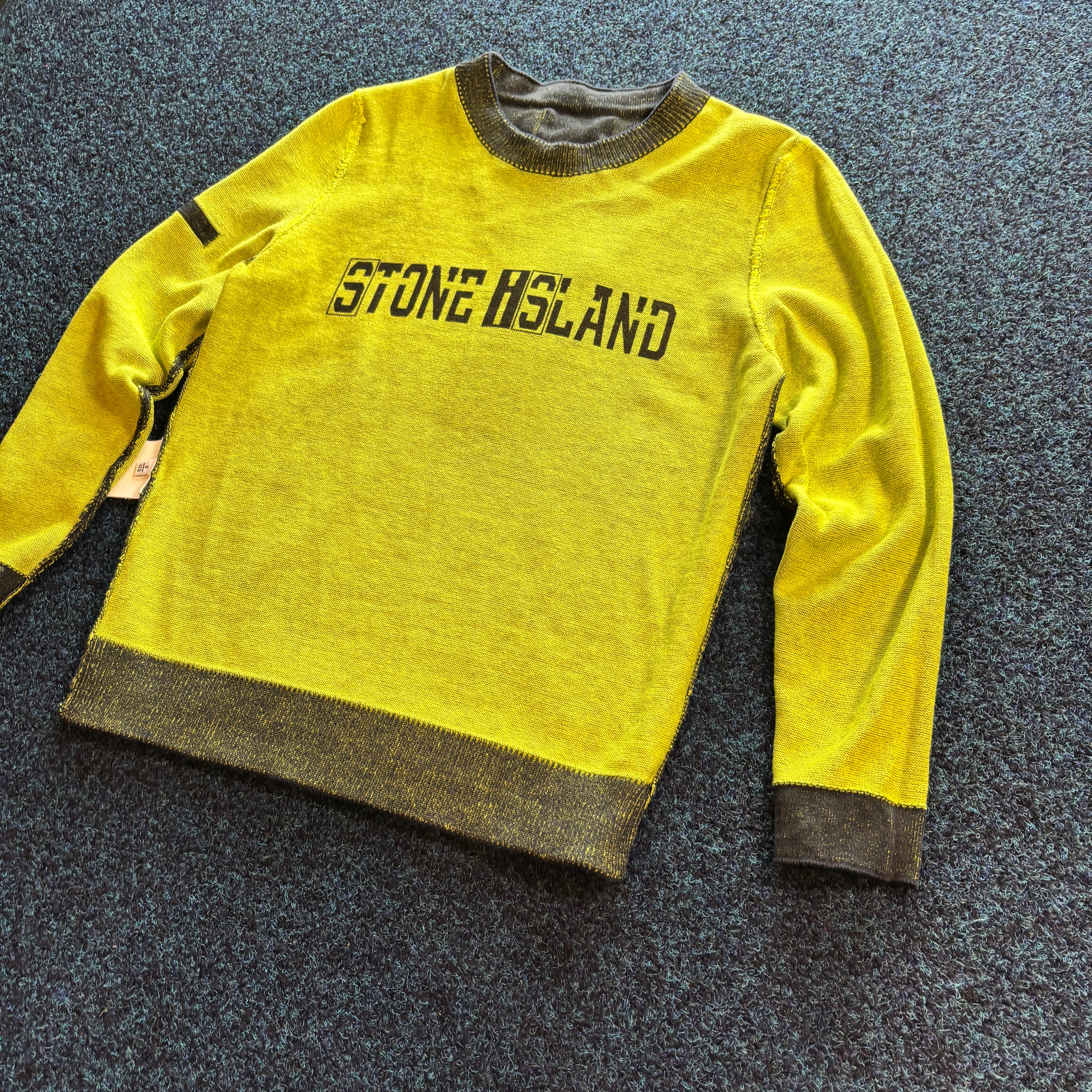 SI REVERSIBLE HAND SPRAYED JUMPER BLACK/GREEN