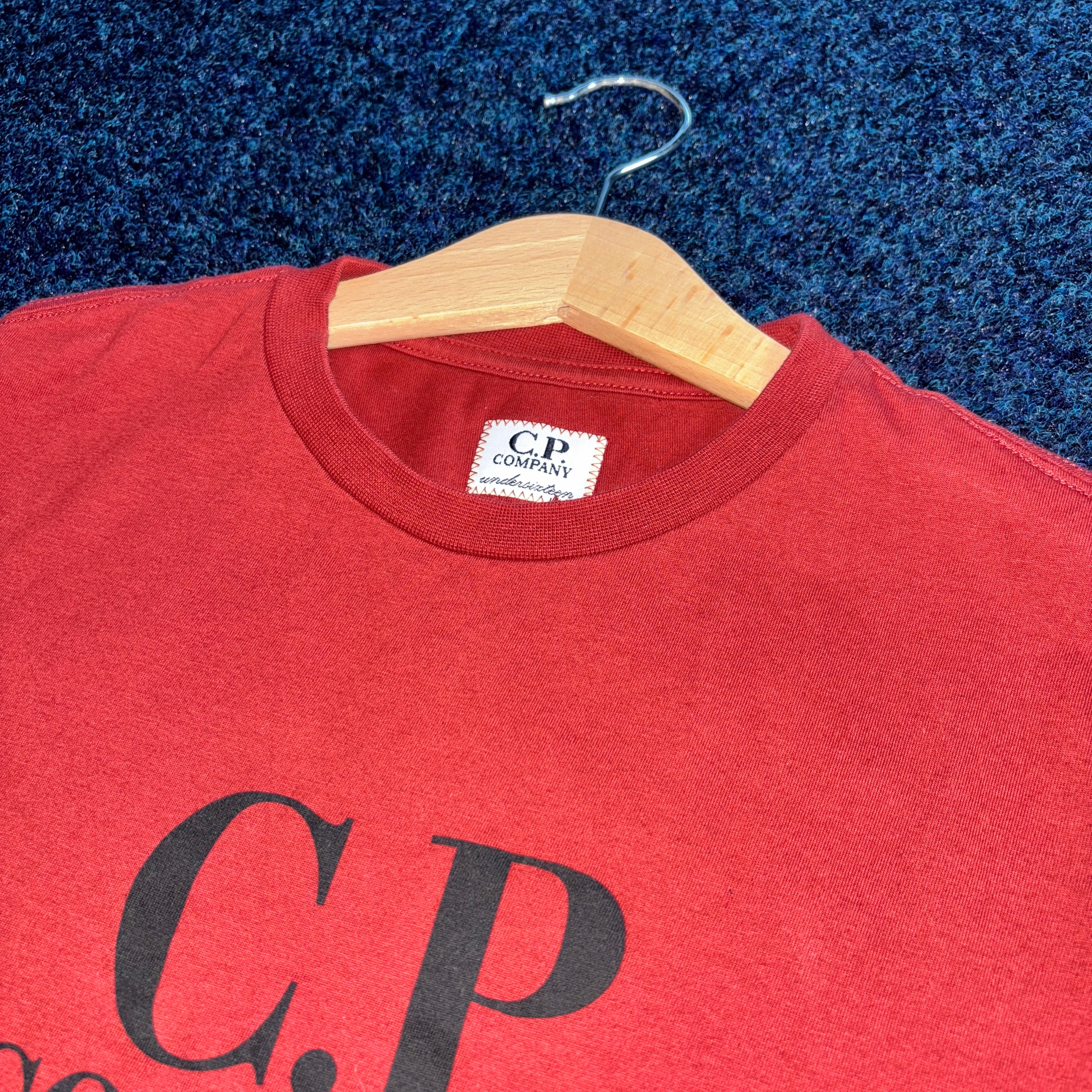 GOGGLE PRINT T SHIRT RED