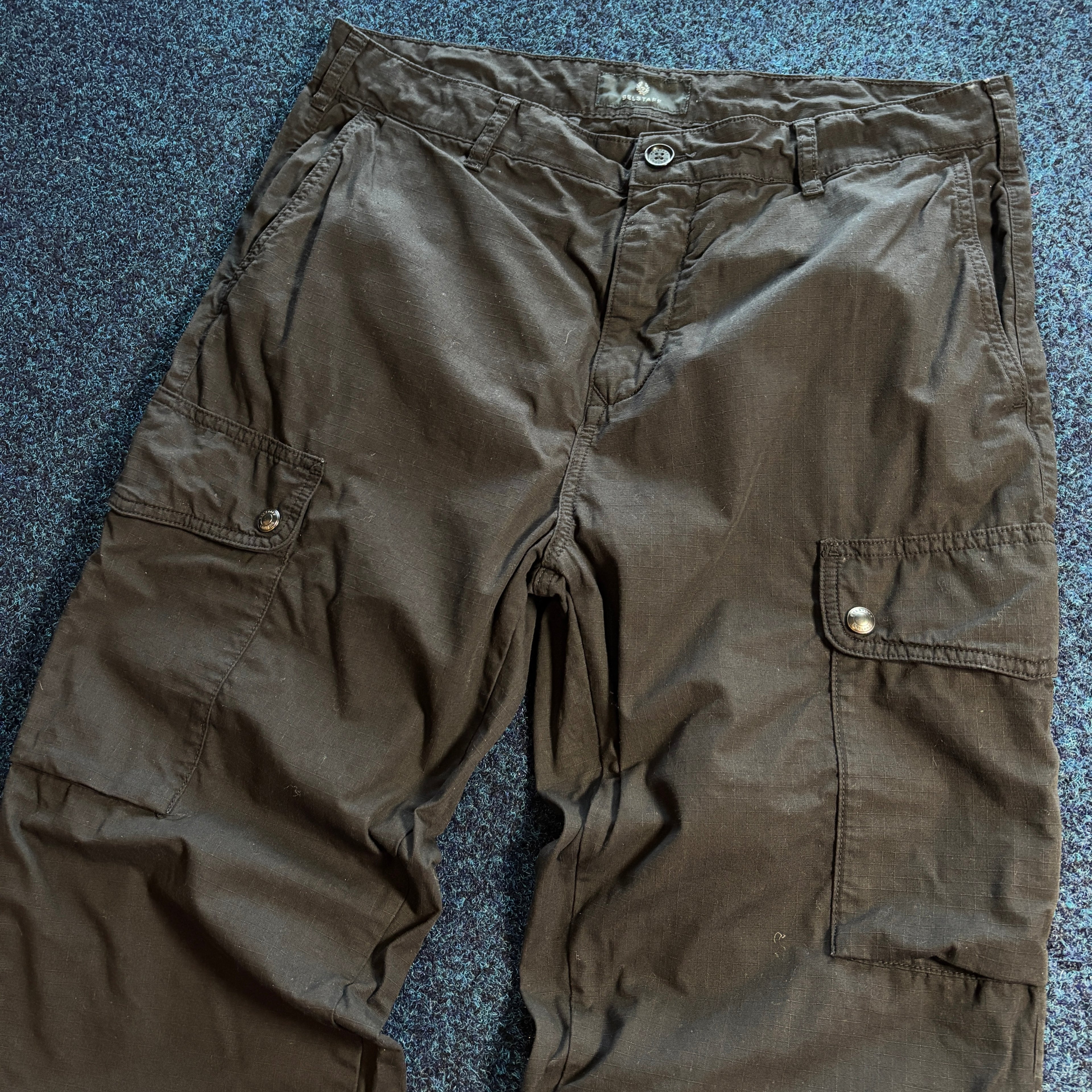 B STAFF RIPSTOP CARGOS BLACK