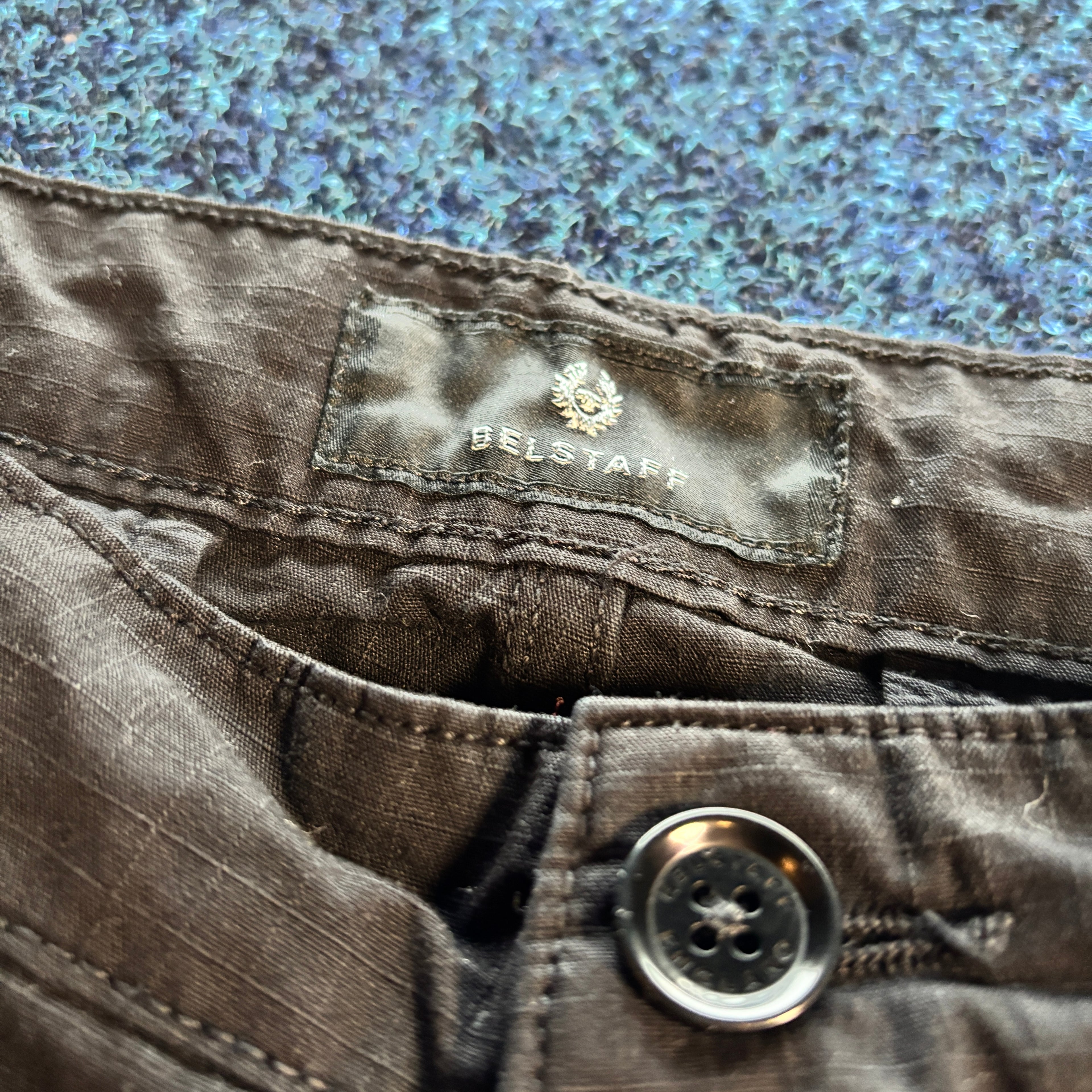 B STAFF RIPSTOP CARGOS BLACK