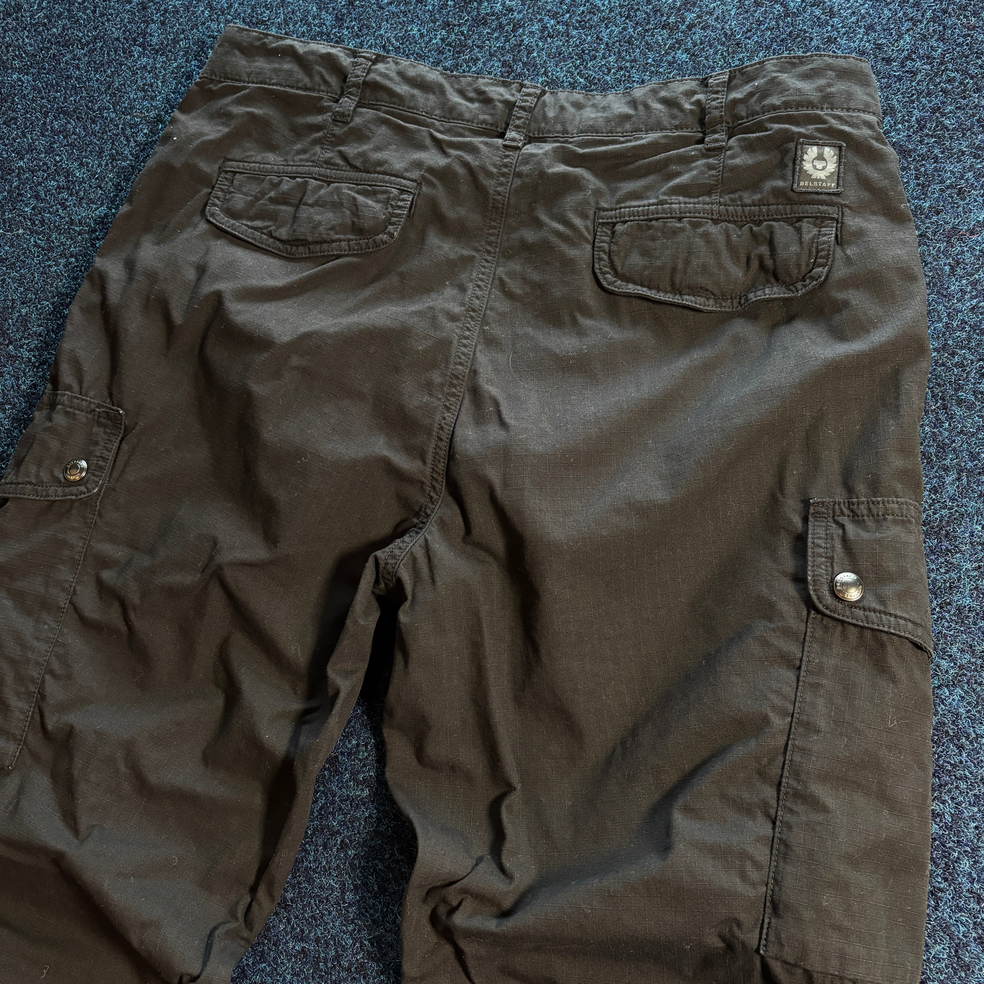 B STAFF RIPSTOP CARGOS BLACK