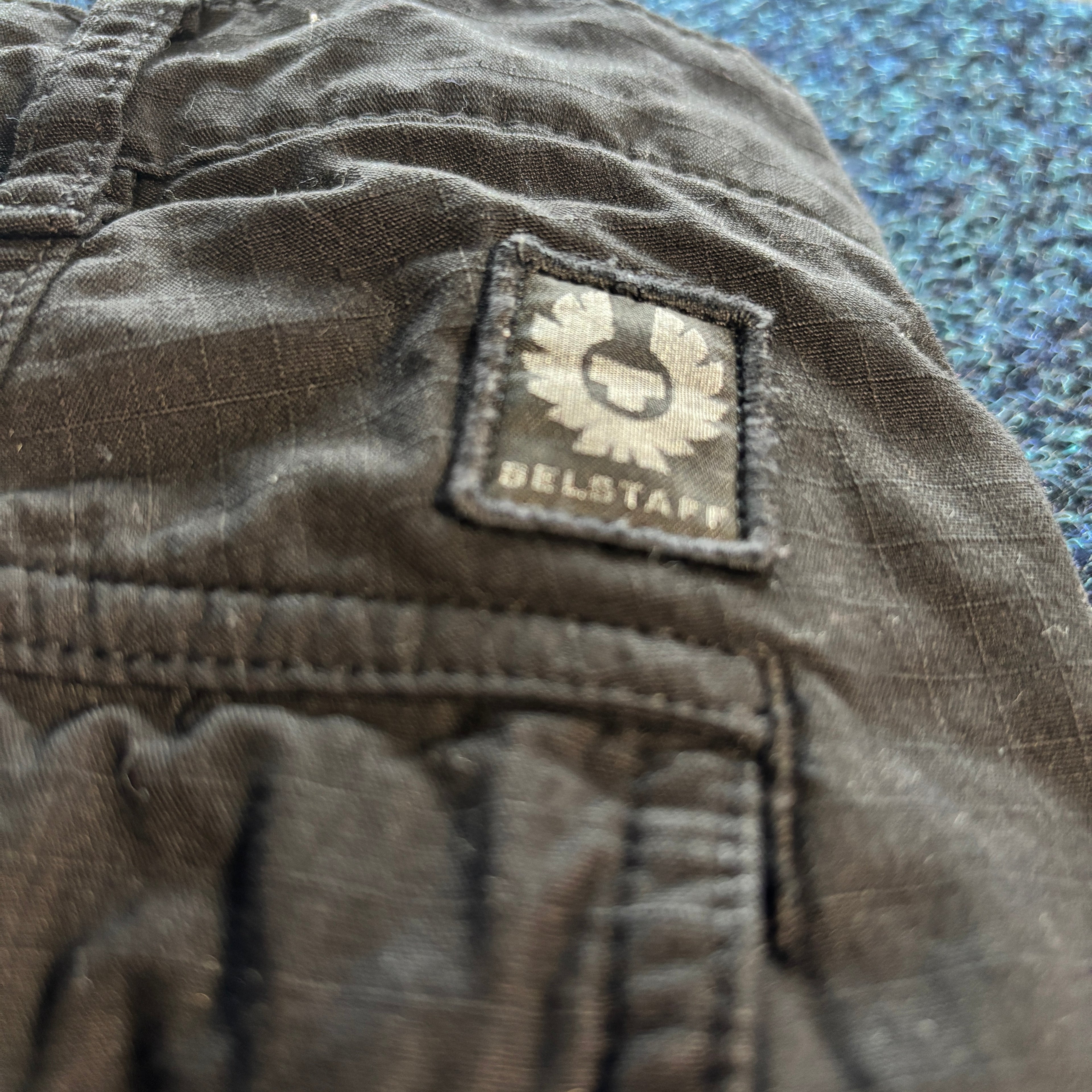 B STAFF RIPSTOP CARGOS BLACK