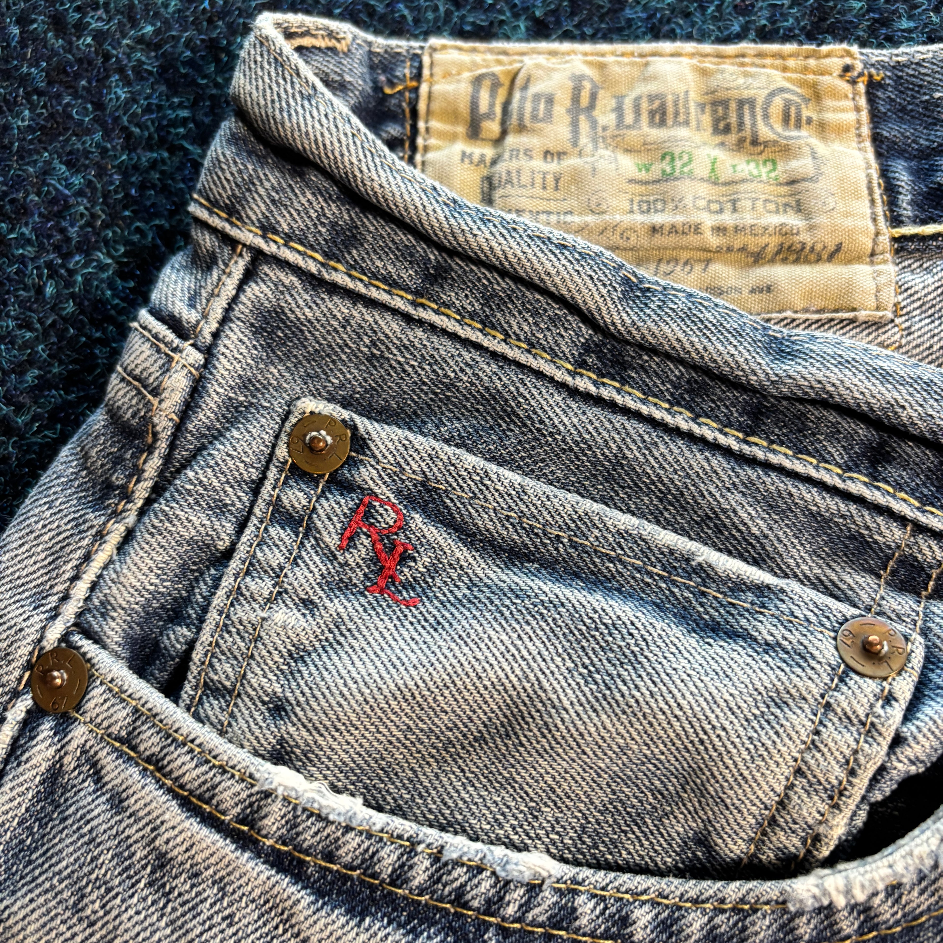 RL VINTAGE JEANS LIGH WASH