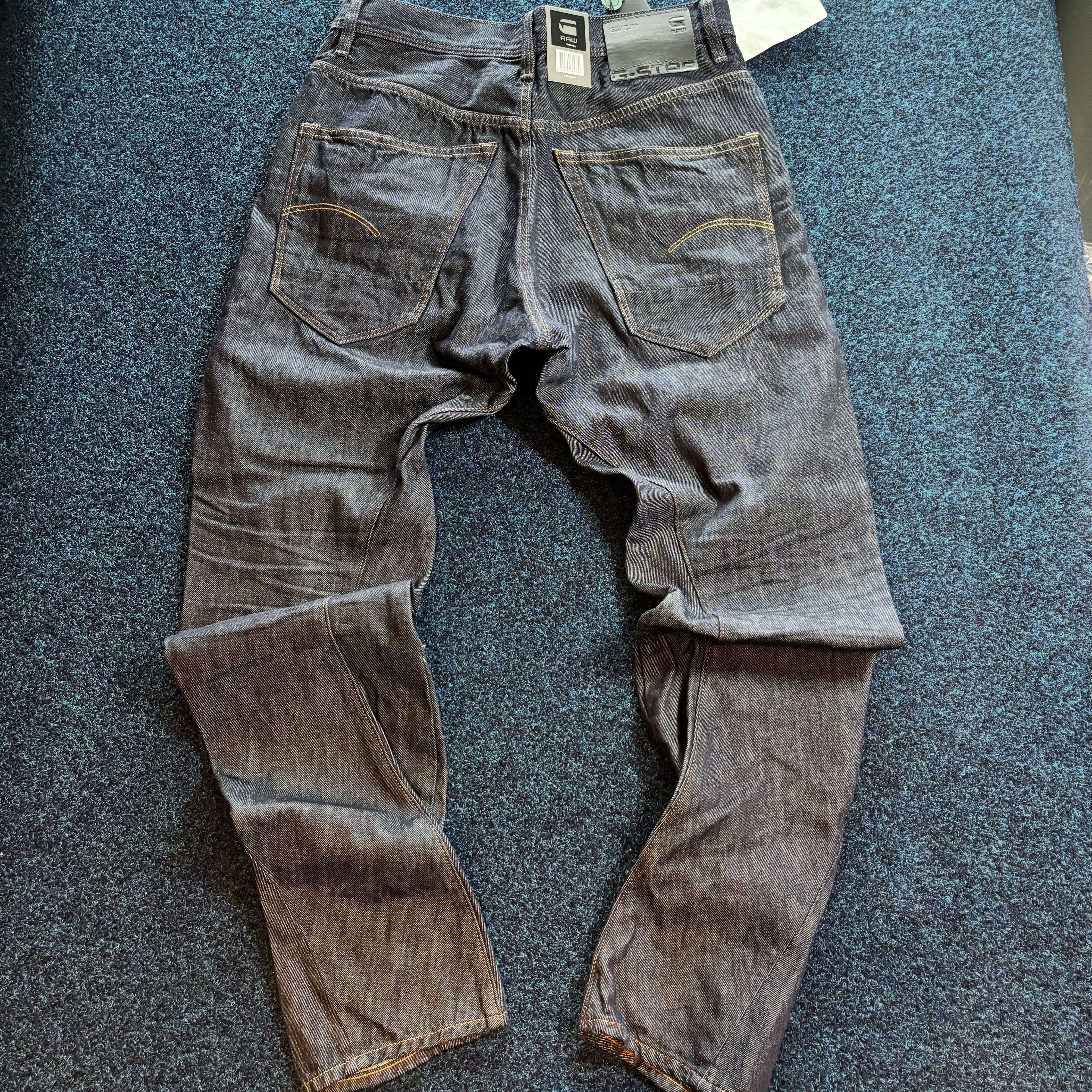 ARC 3D RAW DENIM