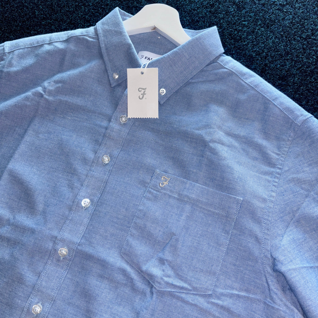 BUTTON DOWN OXFORD SHIRT CHAMBRAY