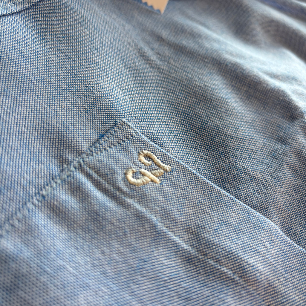 BUTTON DOWN OXFORD SHIRT CHAMBRAY