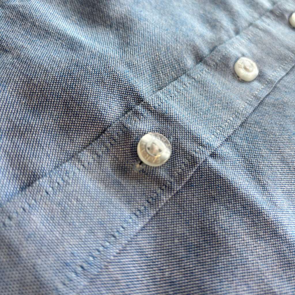 BUTTON DOWN OXFORD SHIRT CHAMBRAY