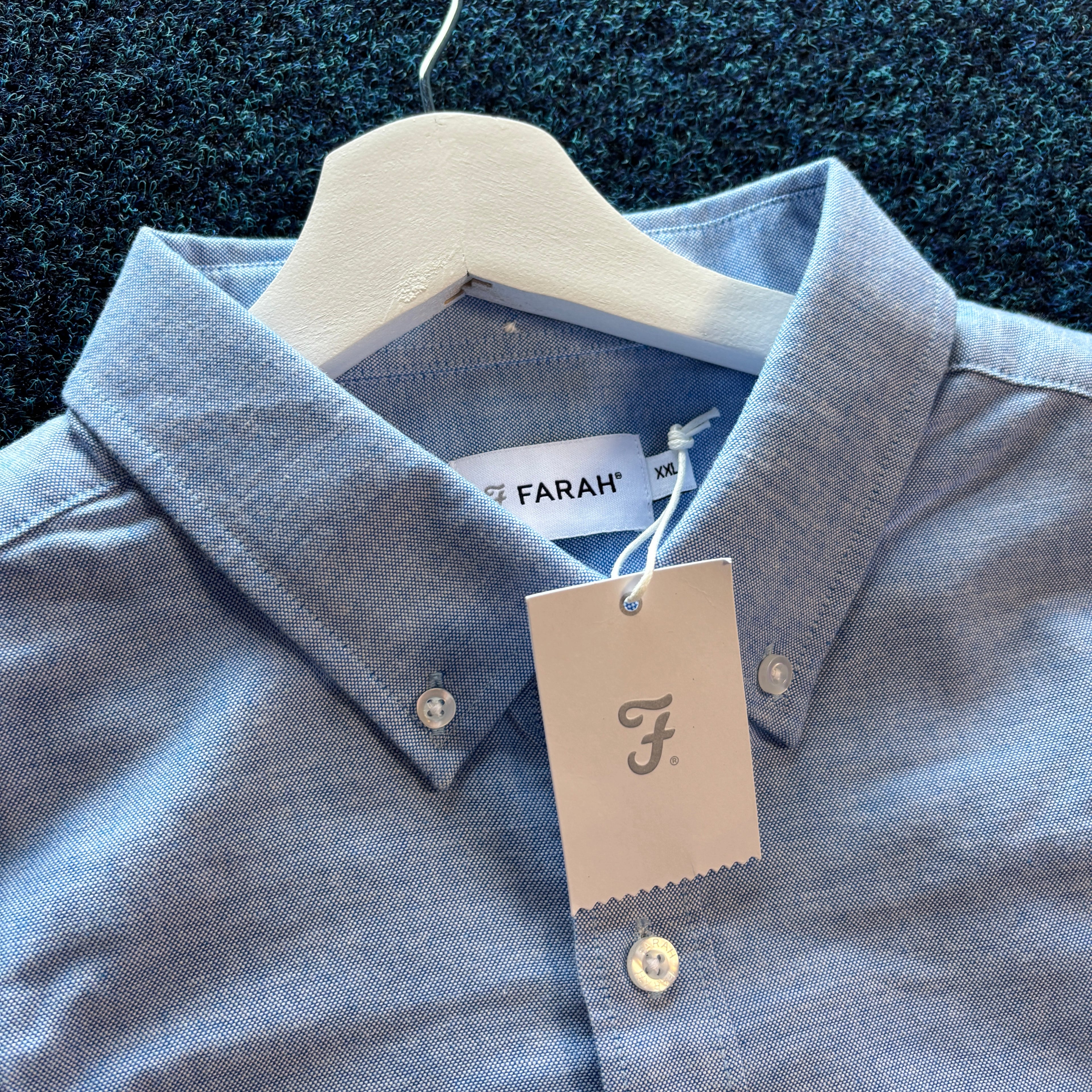 BUTTON DOWN OXFORD SHIRT CHAMBRAY