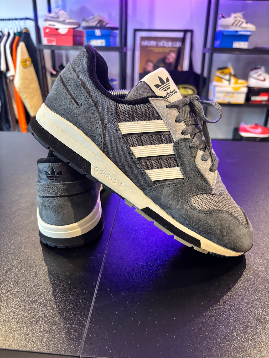 ZX420 GREY WHITE