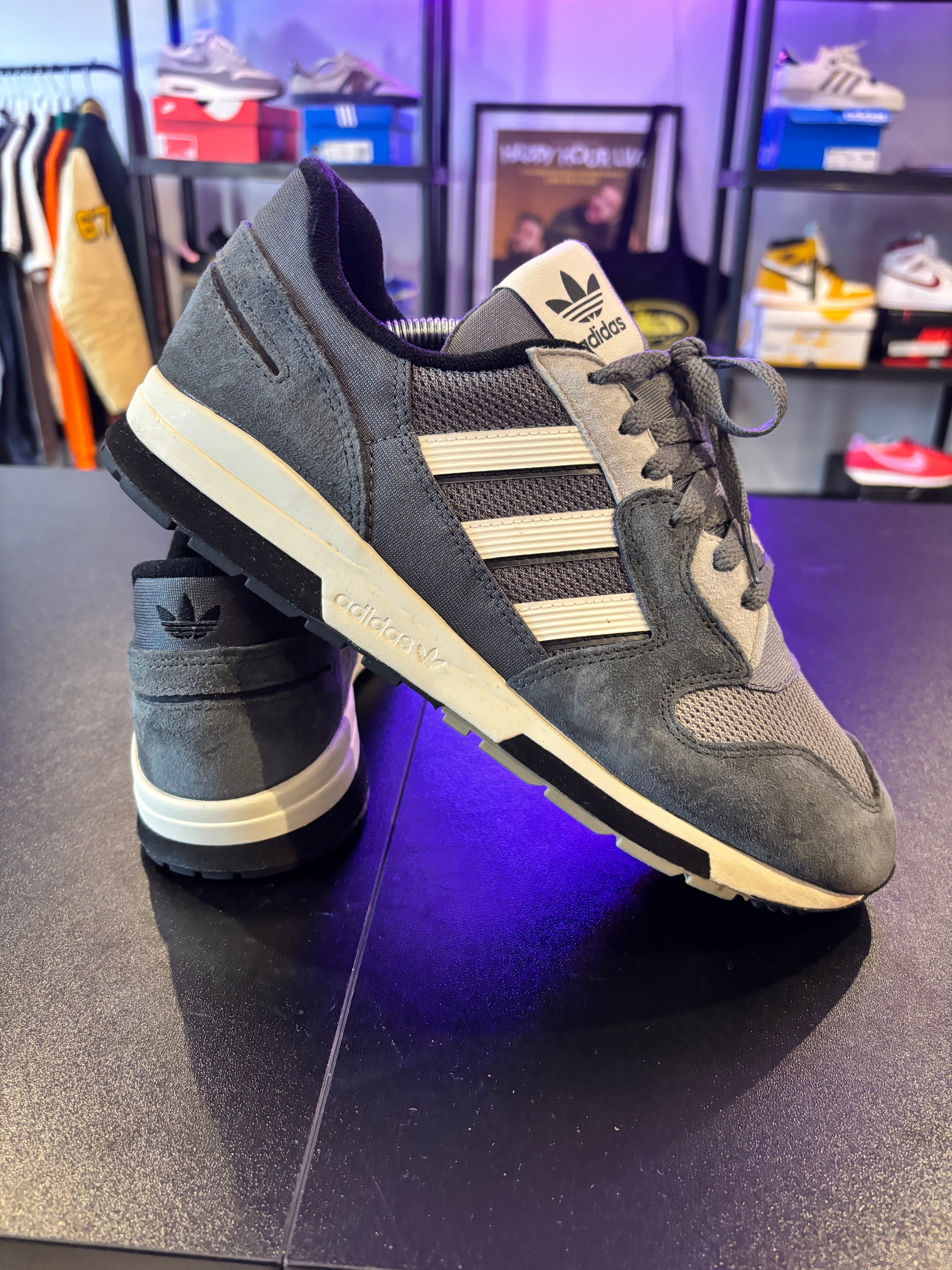 ZX420 GREY WHITE