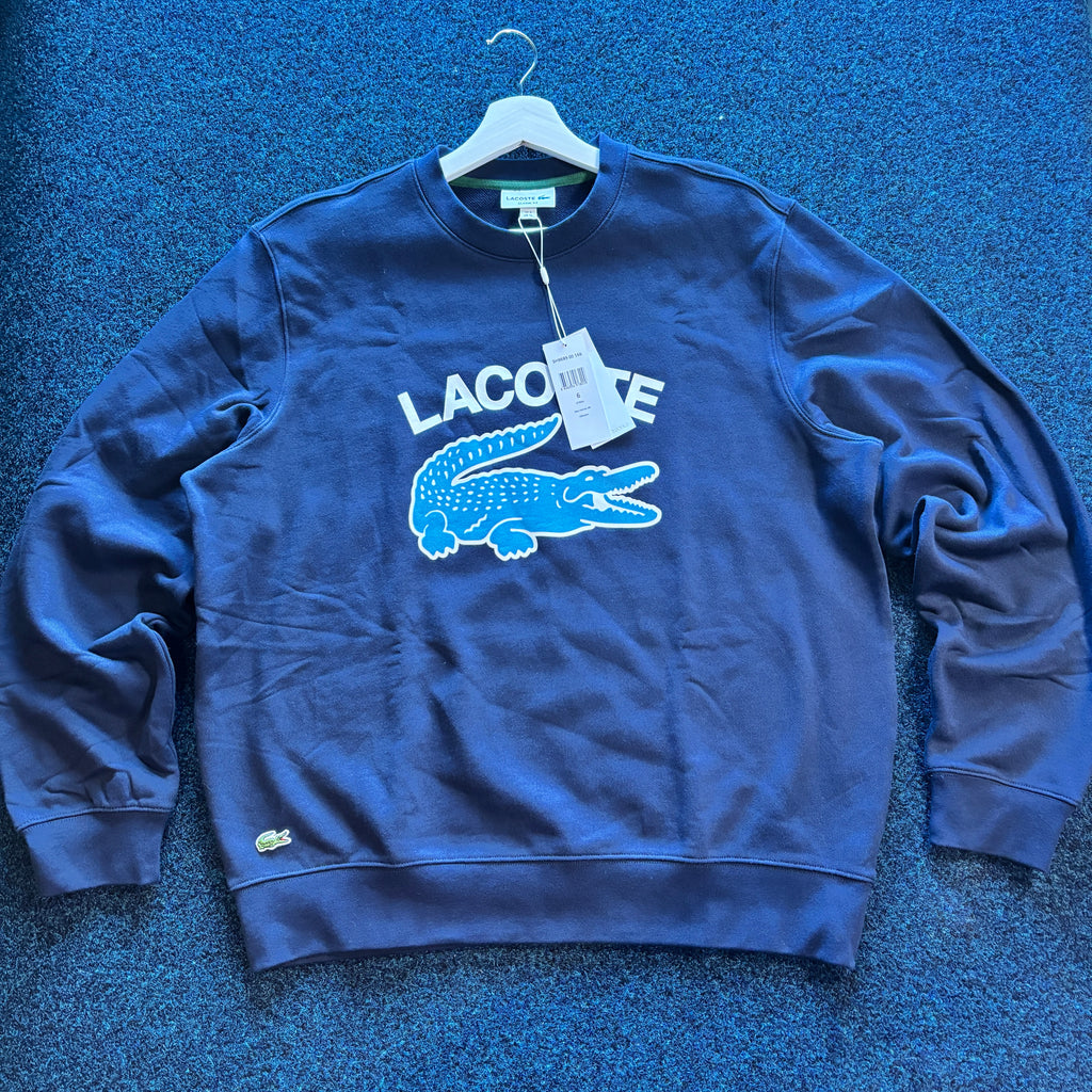CROC CLASSIC LOGO CARRIER SWEATSHIRT NAVY