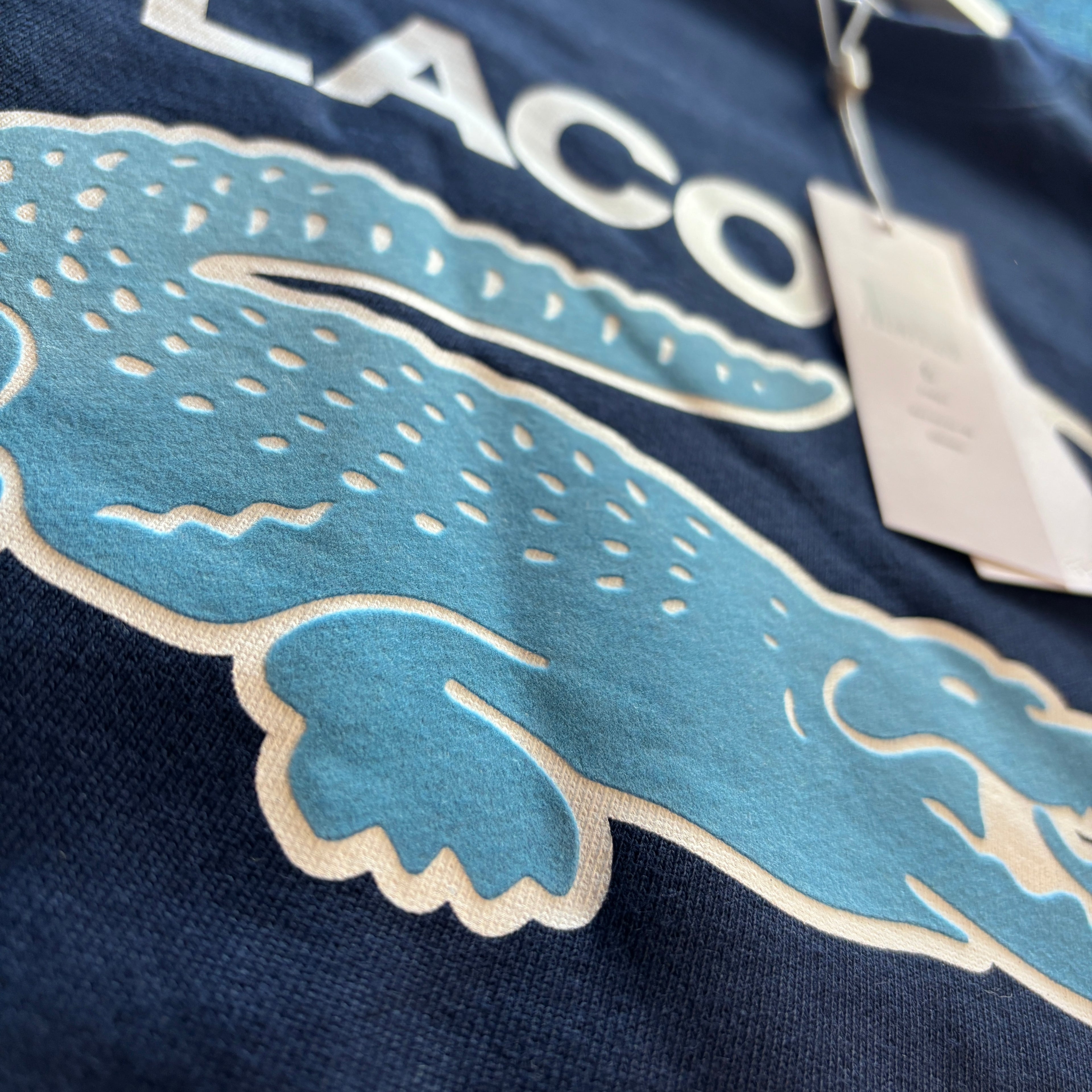 CROC CLASSIC LOGO CARRIER SWEATSHIRT NAVY