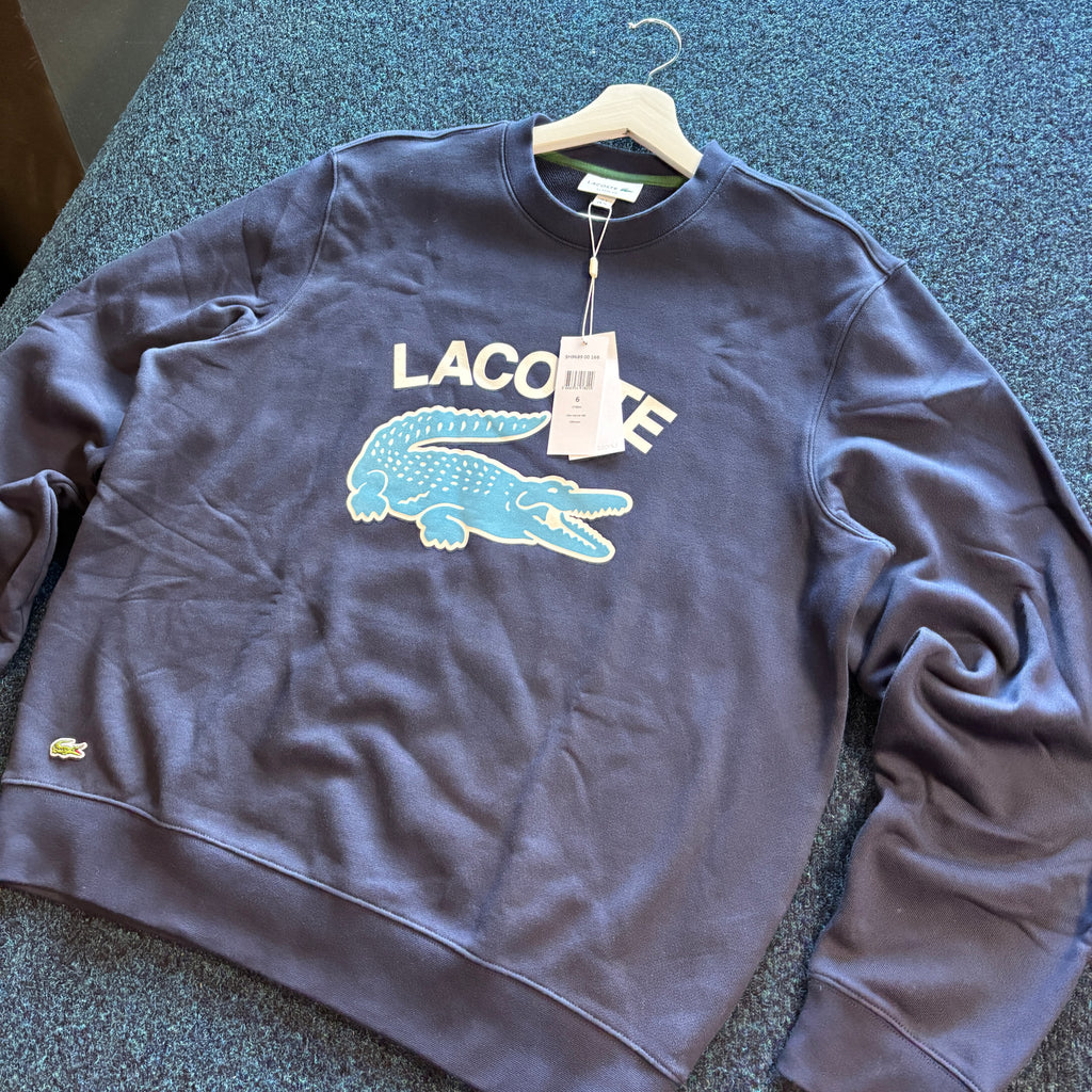 CROC CLASSIC LOGO CARRIER SWEATSHIRT NAVY