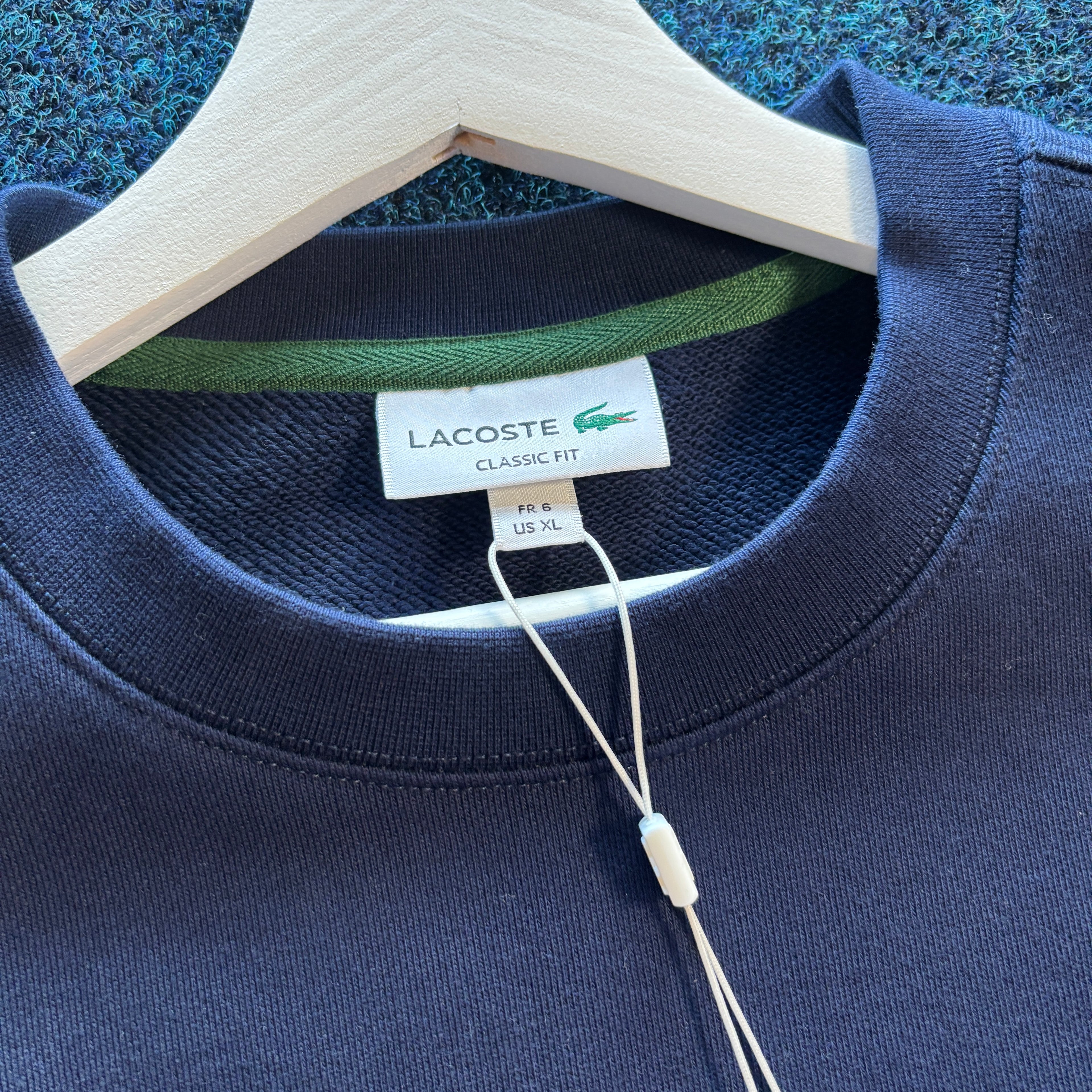 CROC CLASSIC LOGO CARRIER SWEATSHIRT NAVY