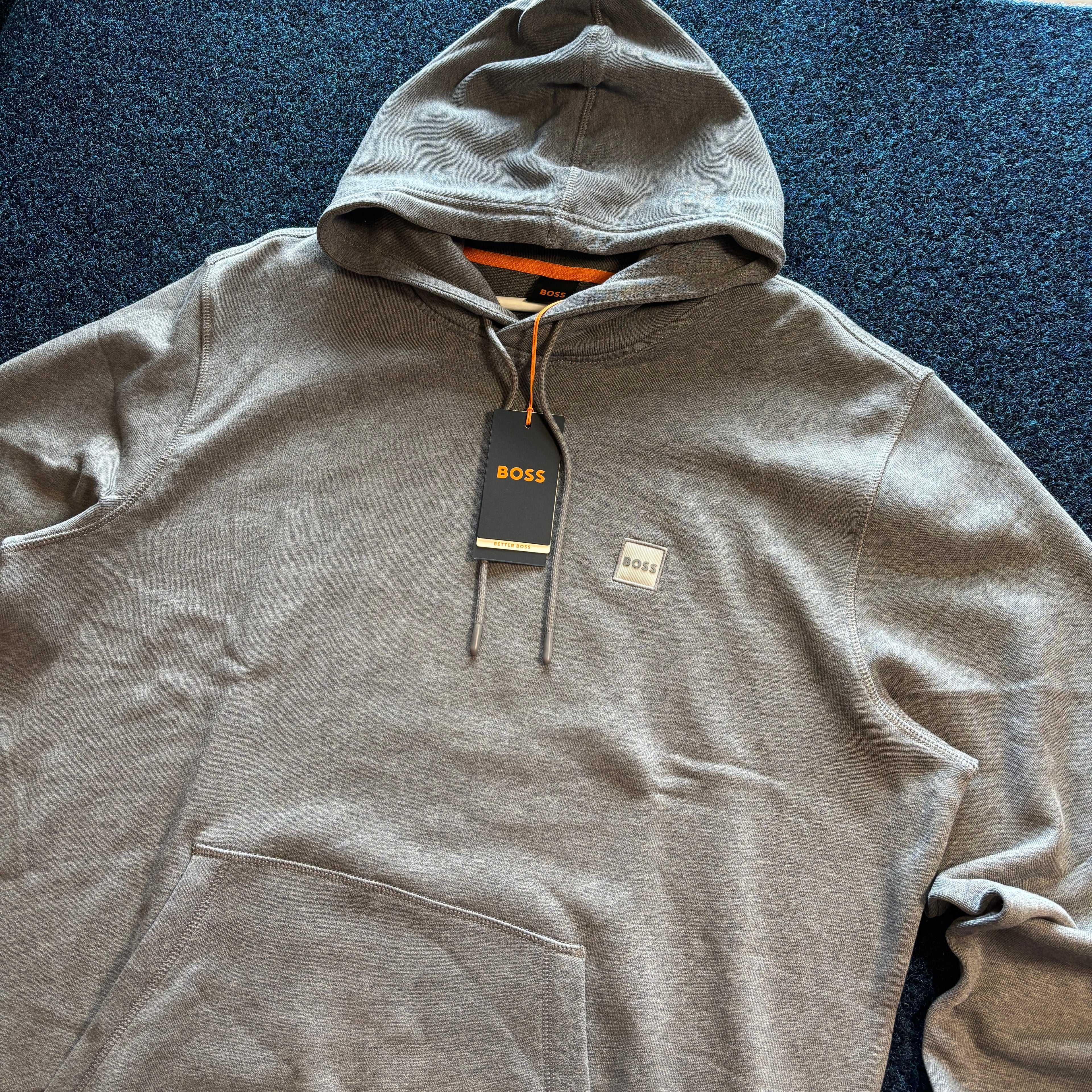 BOSS CLASSIC HOODIE GREY