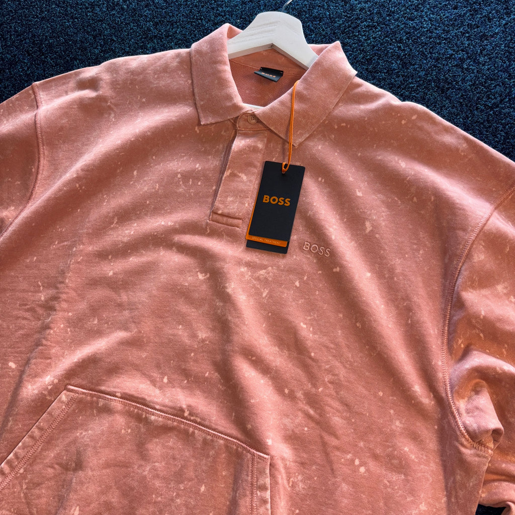 BOSS WE STRONG SWEATSHIRT CORAL