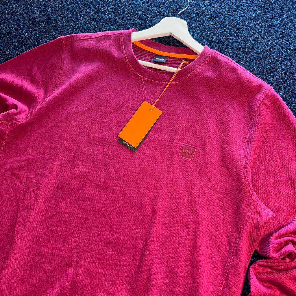 BOSS CLASSIC SWEATSHIRT GRAPE