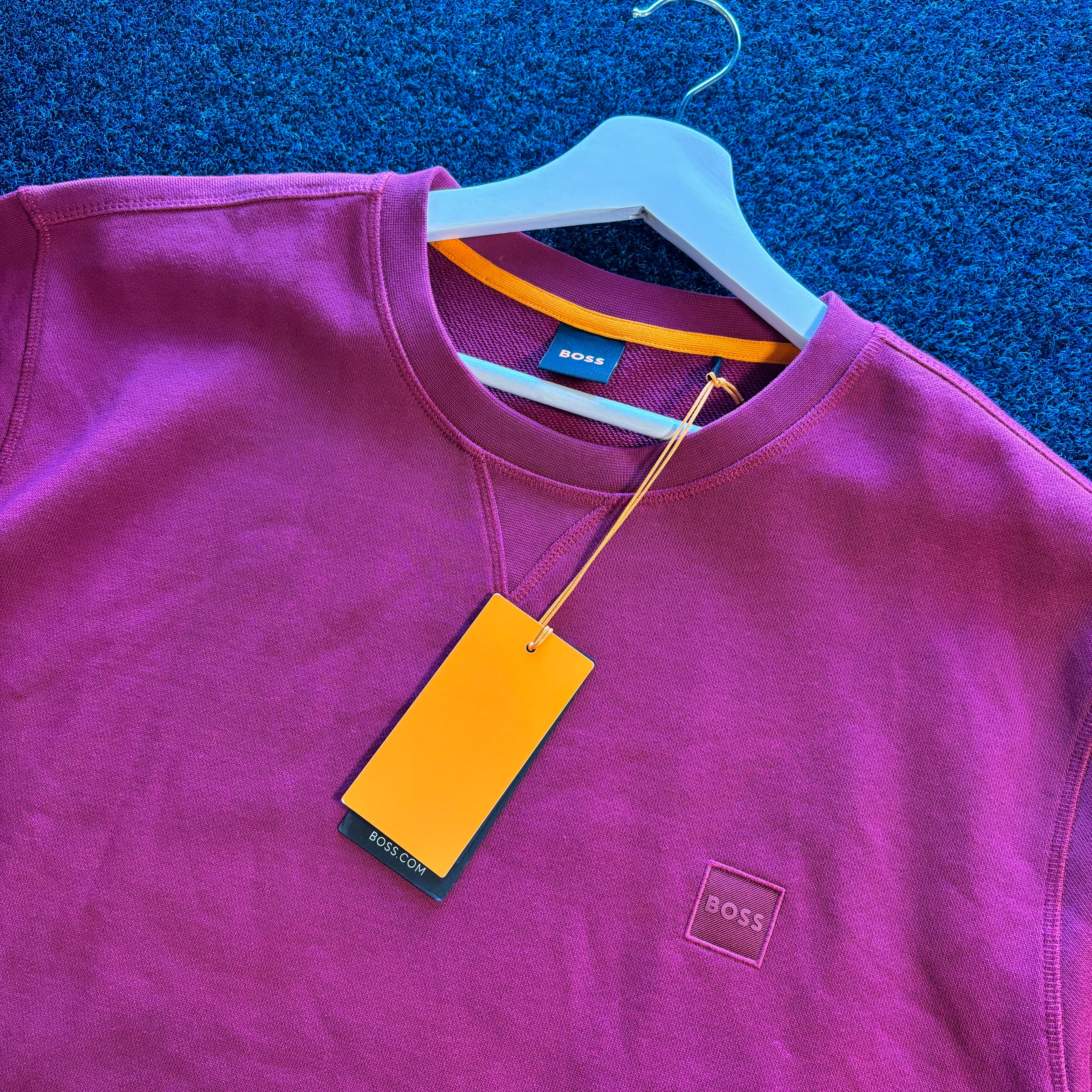BOSS CLASSIC SWEATSHIRT GRAPE