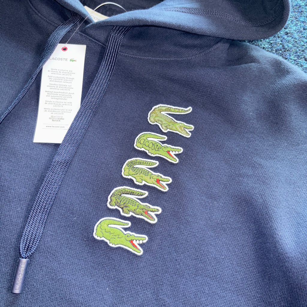 CROC MADE IN FRANCE HOODIE NAVY