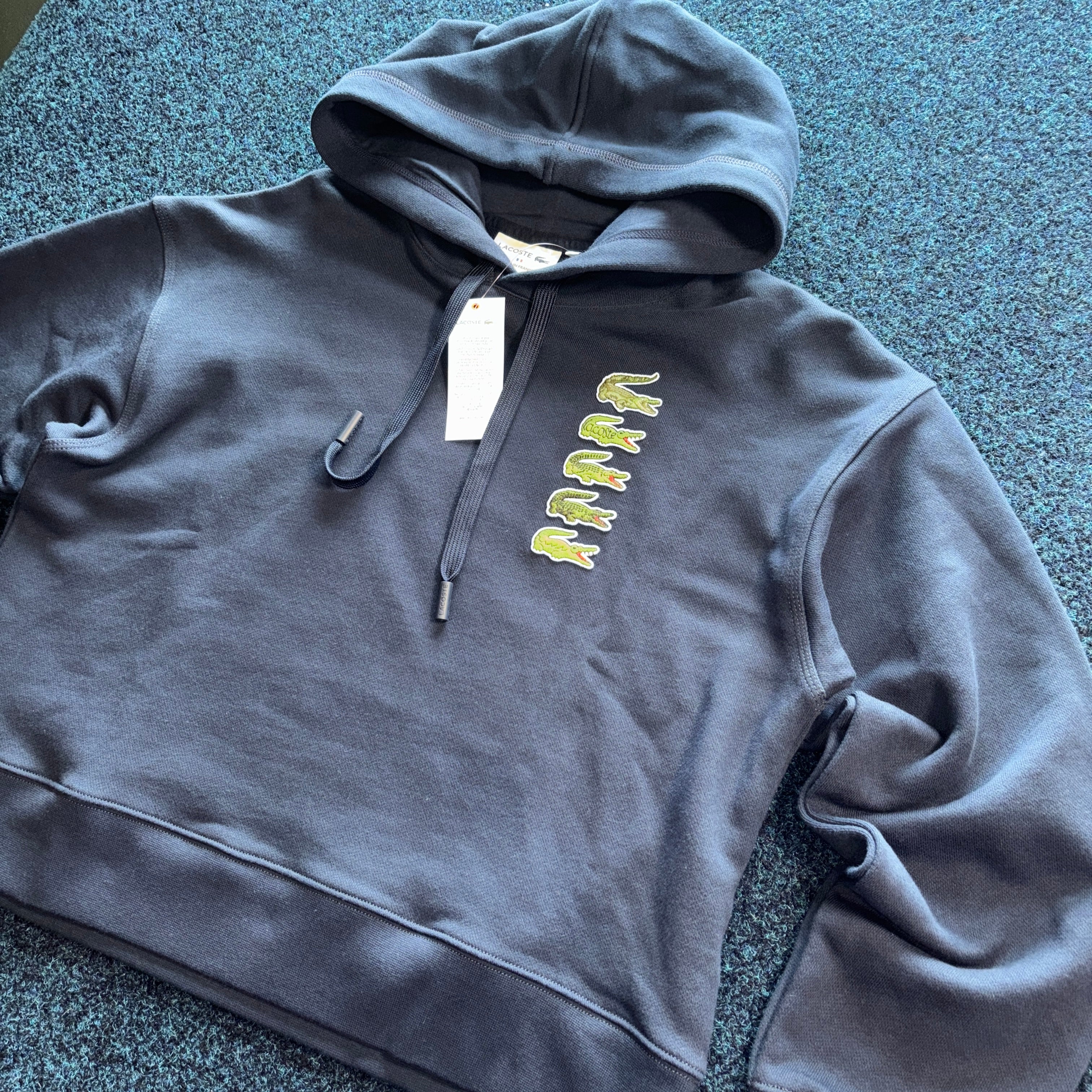 CROC MADE IN FRANCE HOODIE NAVY
