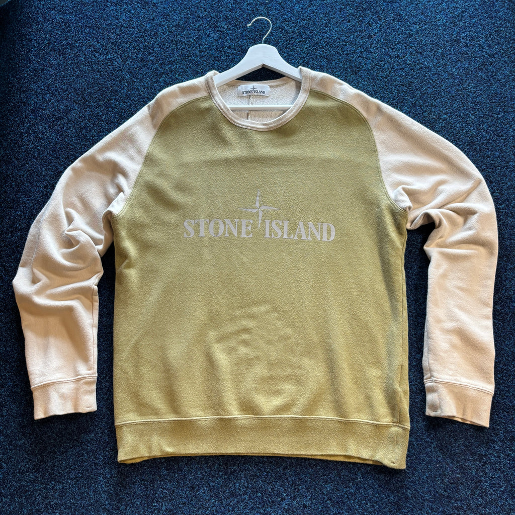 SI REFELCTIVE SPELL OUT SWEATSHIRT STONE