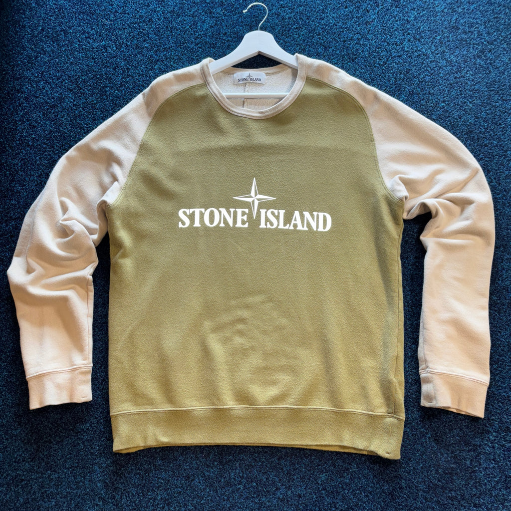 SI REFELCTIVE SPELL OUT SWEATSHIRT STONE