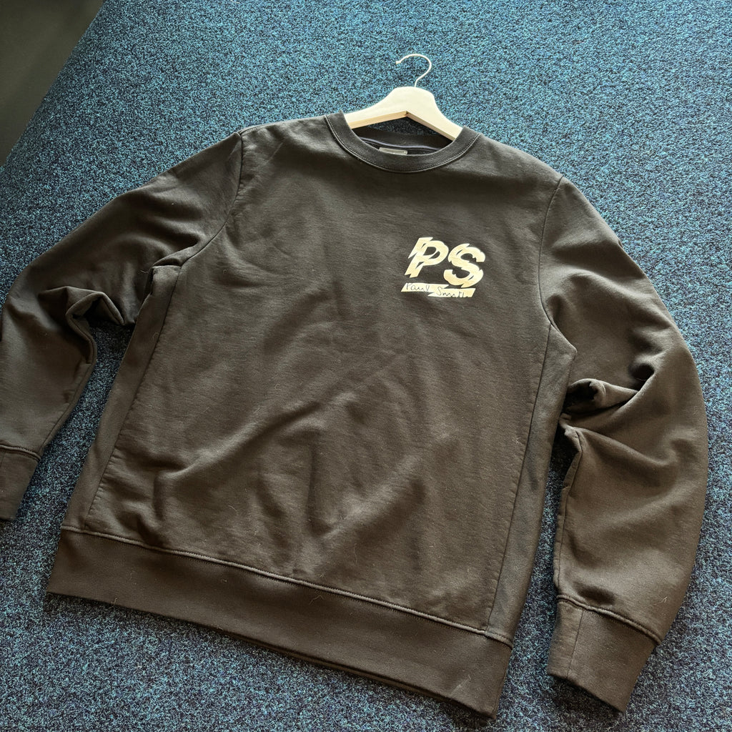 P SMITH SWEATSHIRT BLACK