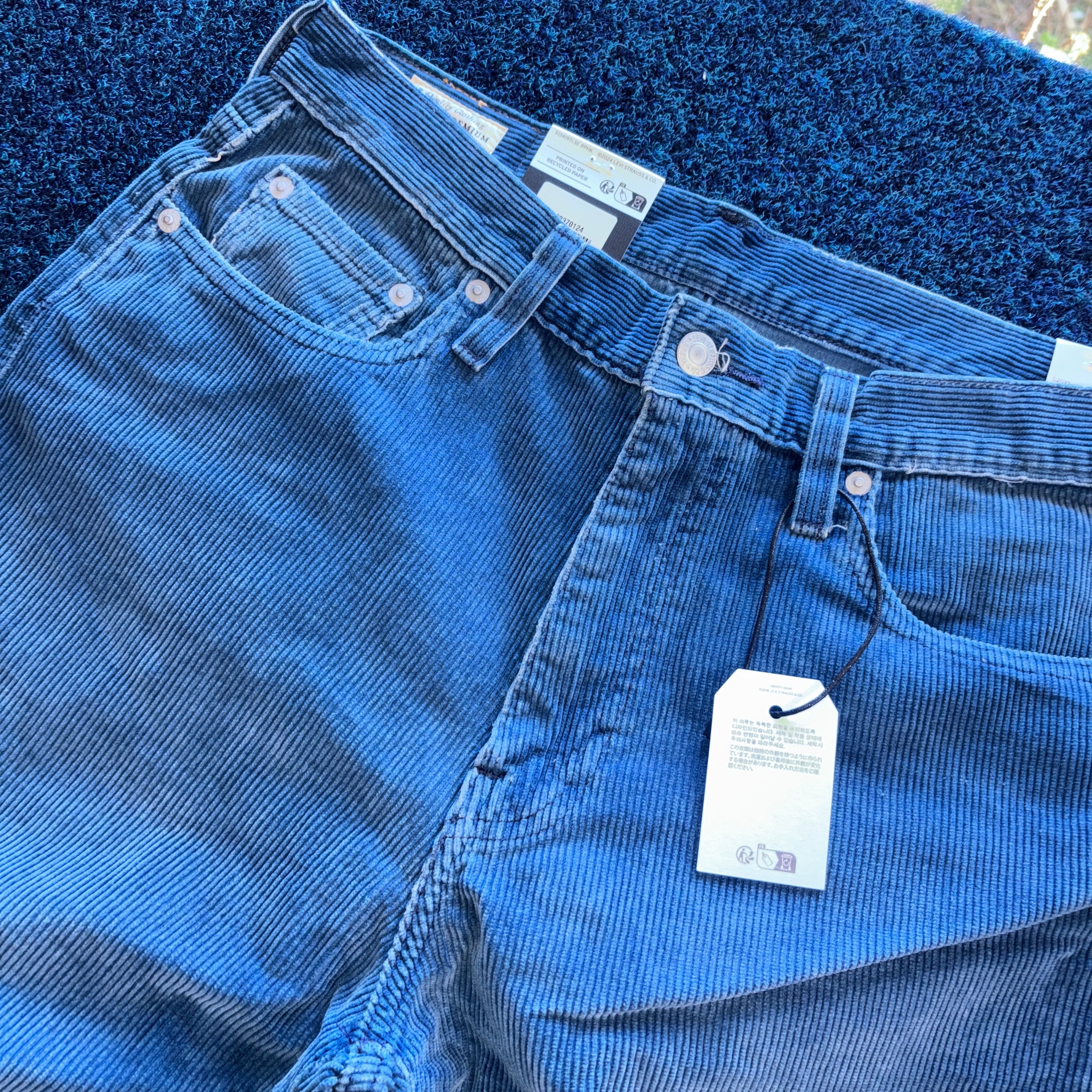 568 LOOS STRAIGHT CORDS BLUE